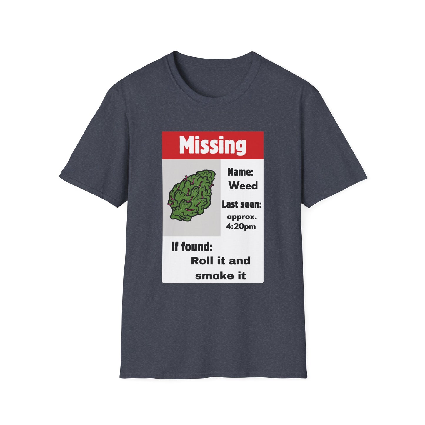 Funny weed wanted Unisex Shirt