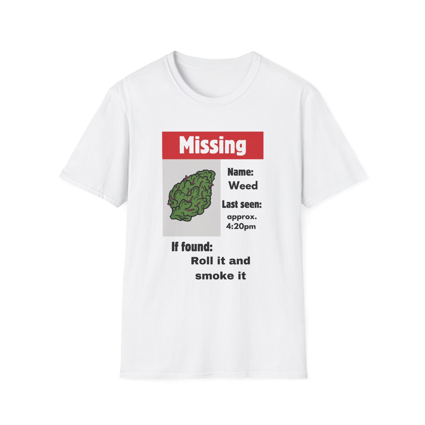 Funny weed wanted Unisex Shirt