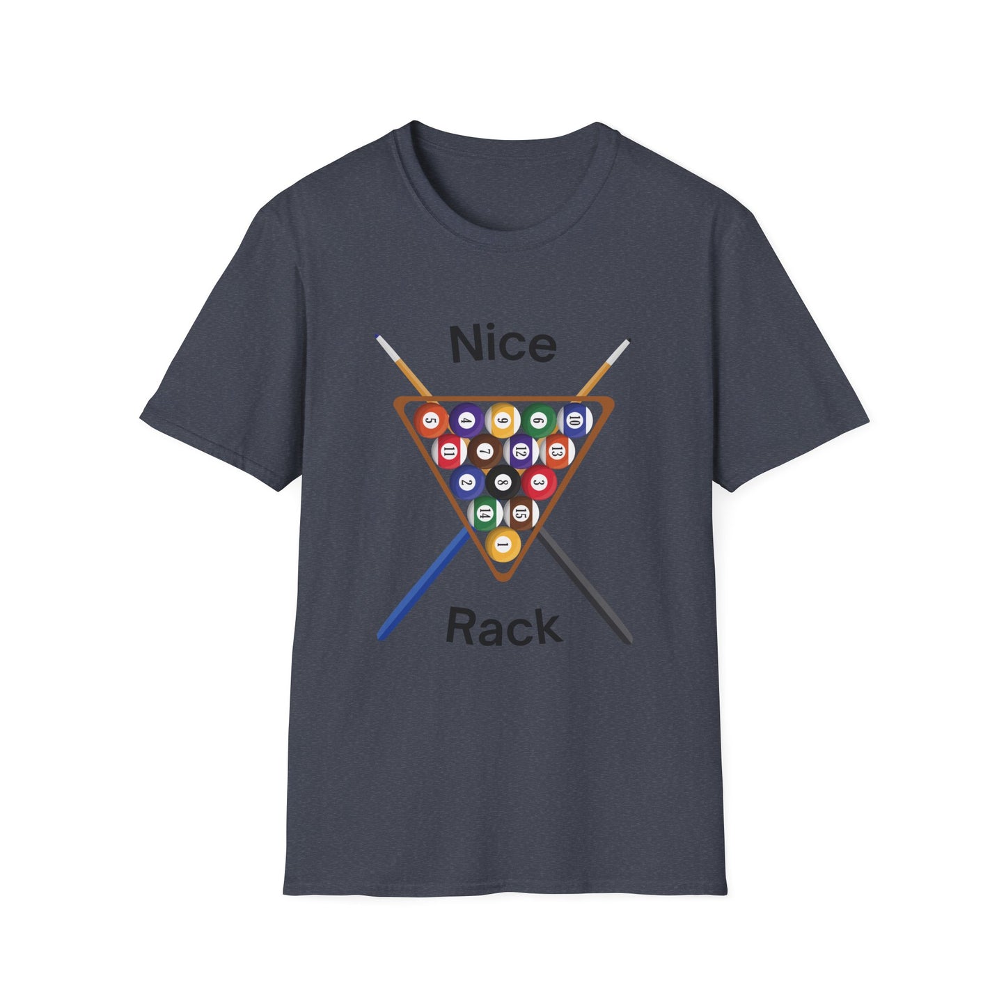 Funny nice rack Unisex Billiards Shirt
