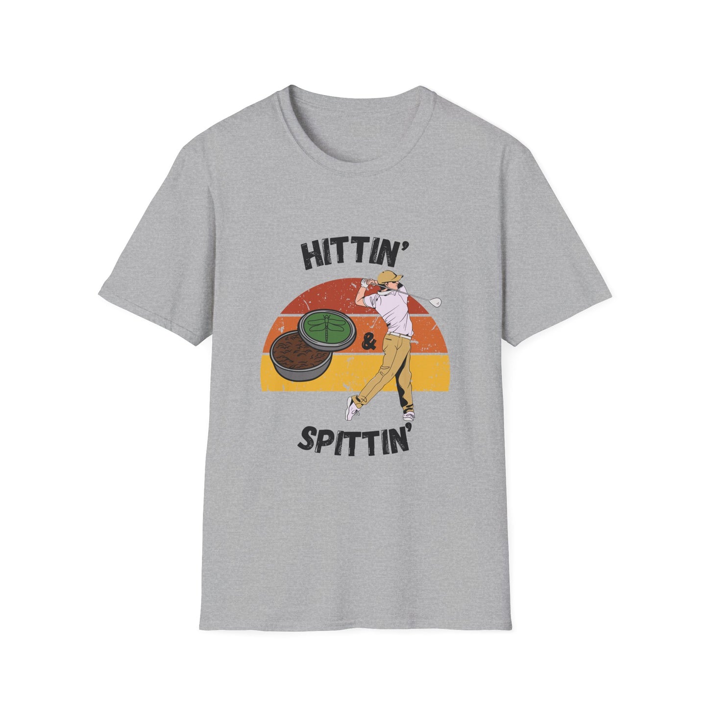 Funny hittin & spittin Unisex Golf Shirt