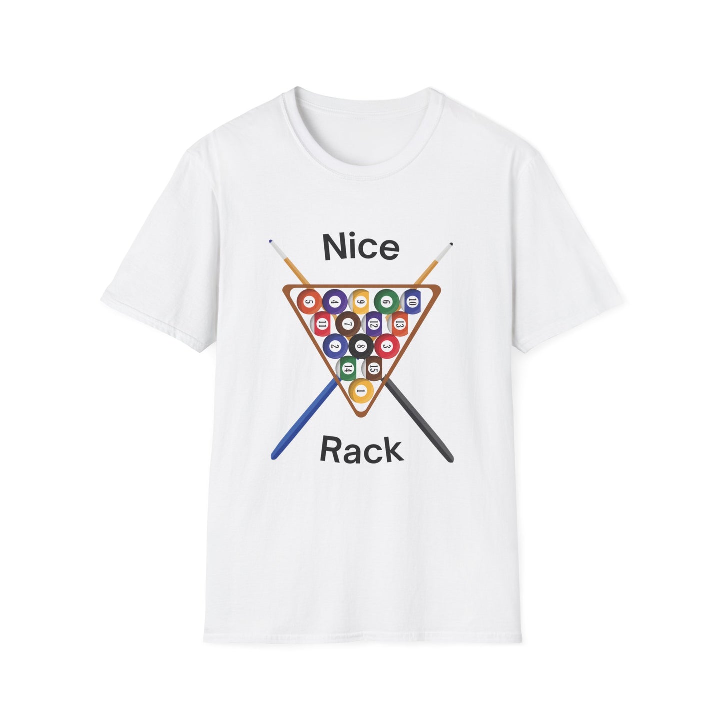 Funny nice rack Unisex Billiards Shirt