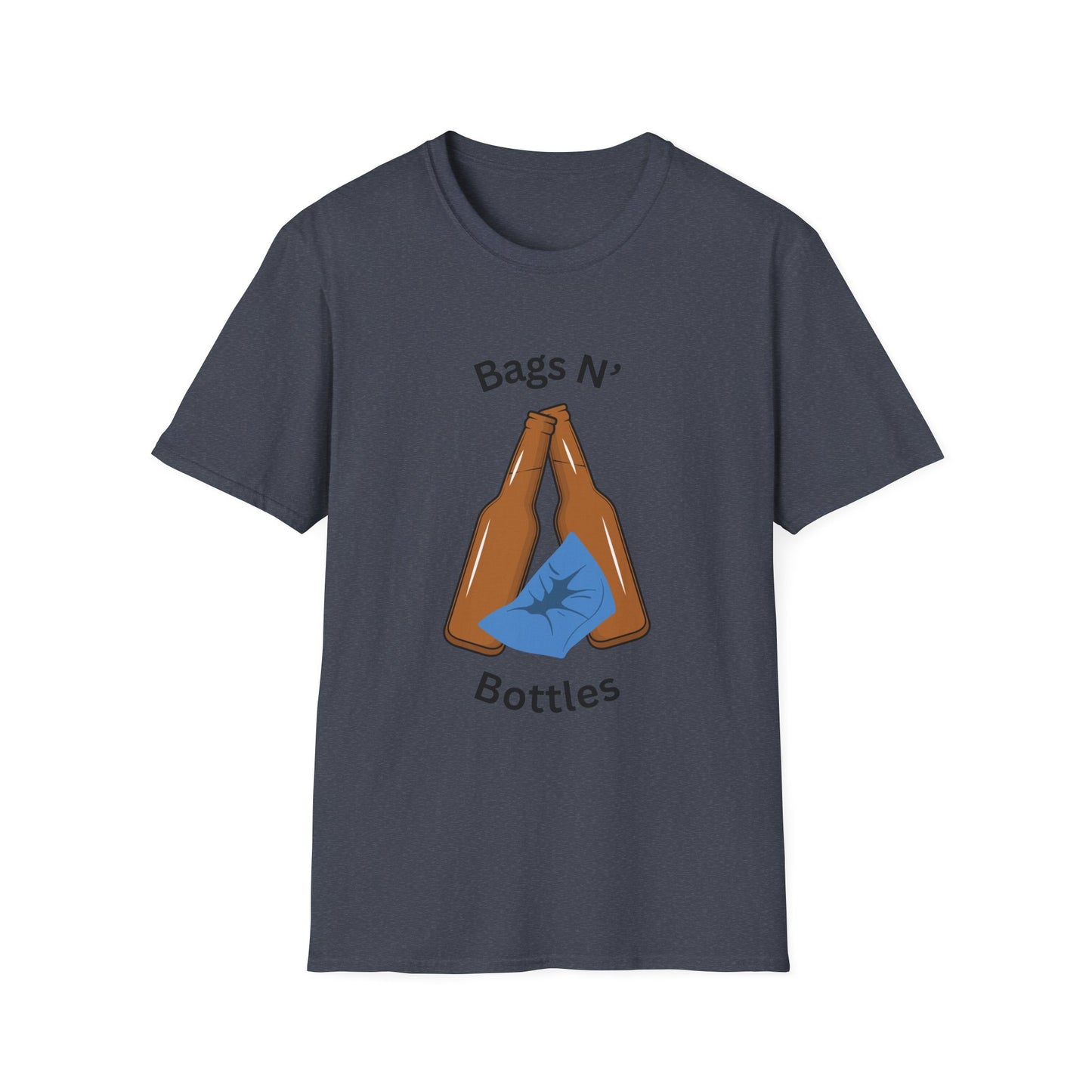 Funny bags n bottles Unisex Cornhole Shirt