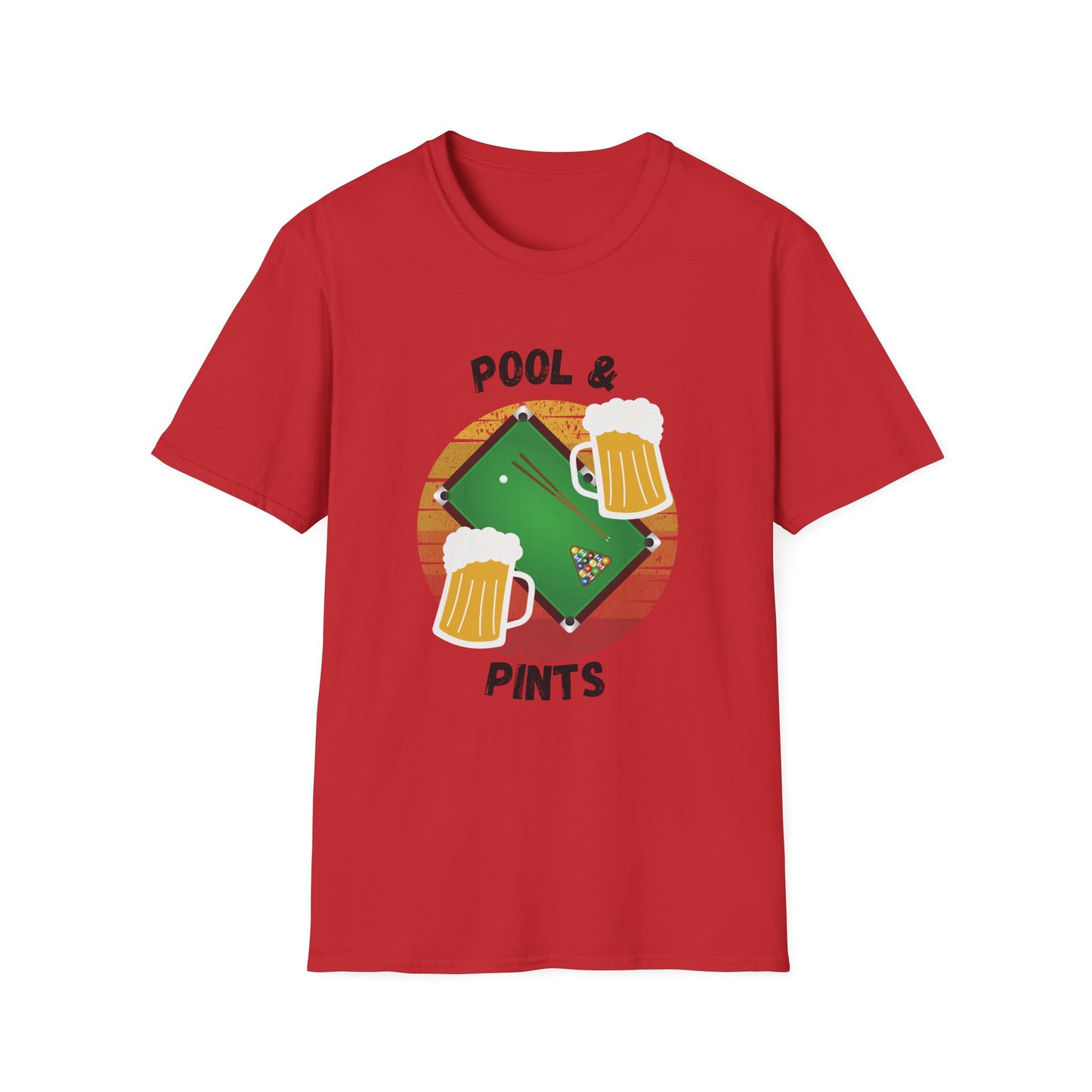 Funny pool & pints Unisex Billiards/Pool Shirt