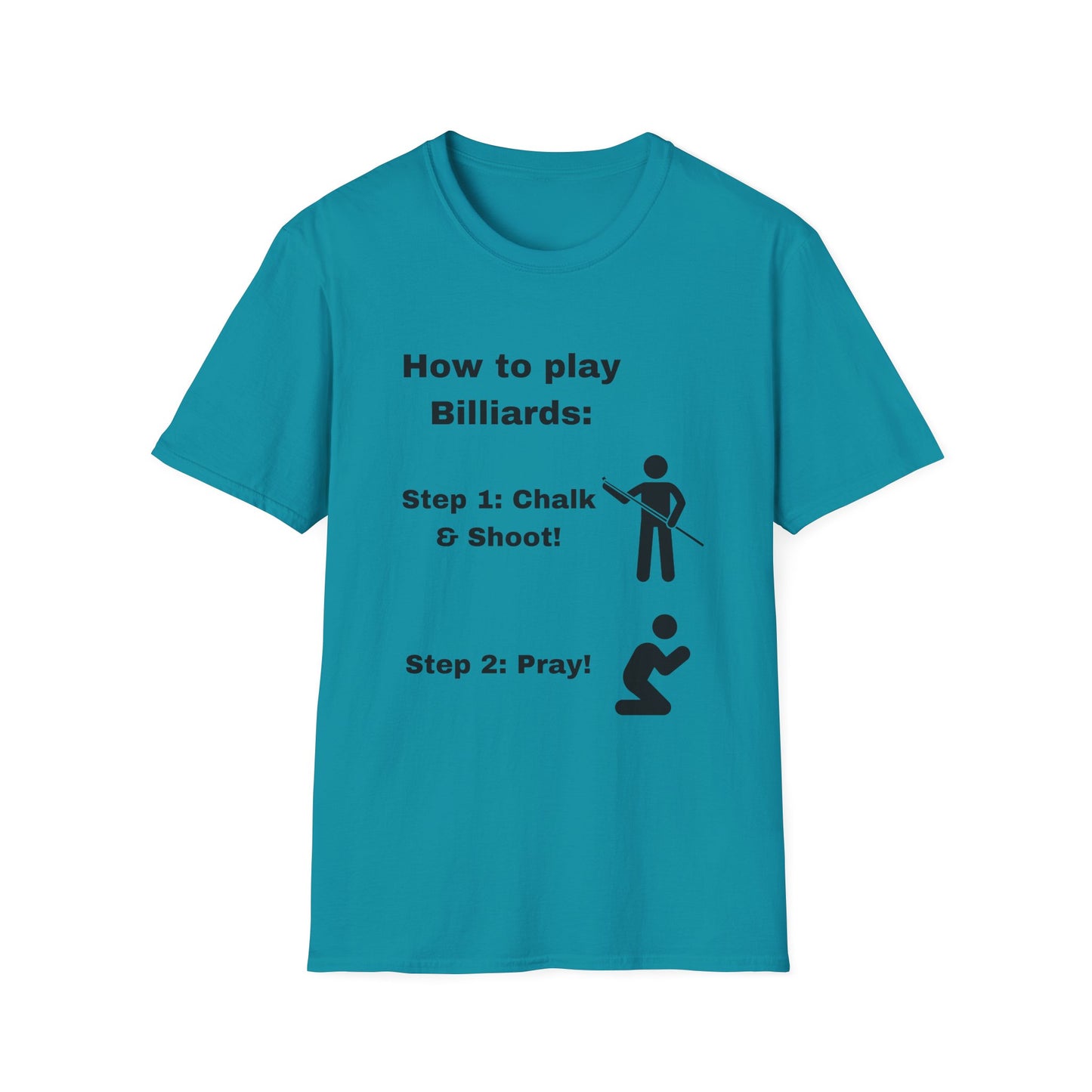 Funny how to play billiards Unisex Billiards/Pool Shirt
