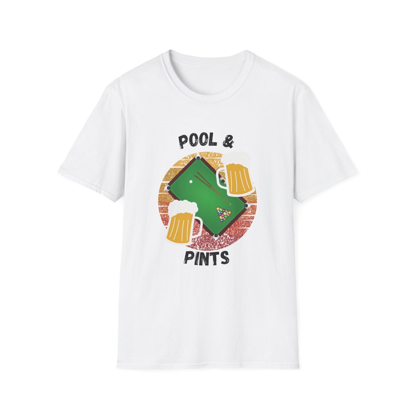 Funny pool & pints Unisex Billiards/Pool Shirt