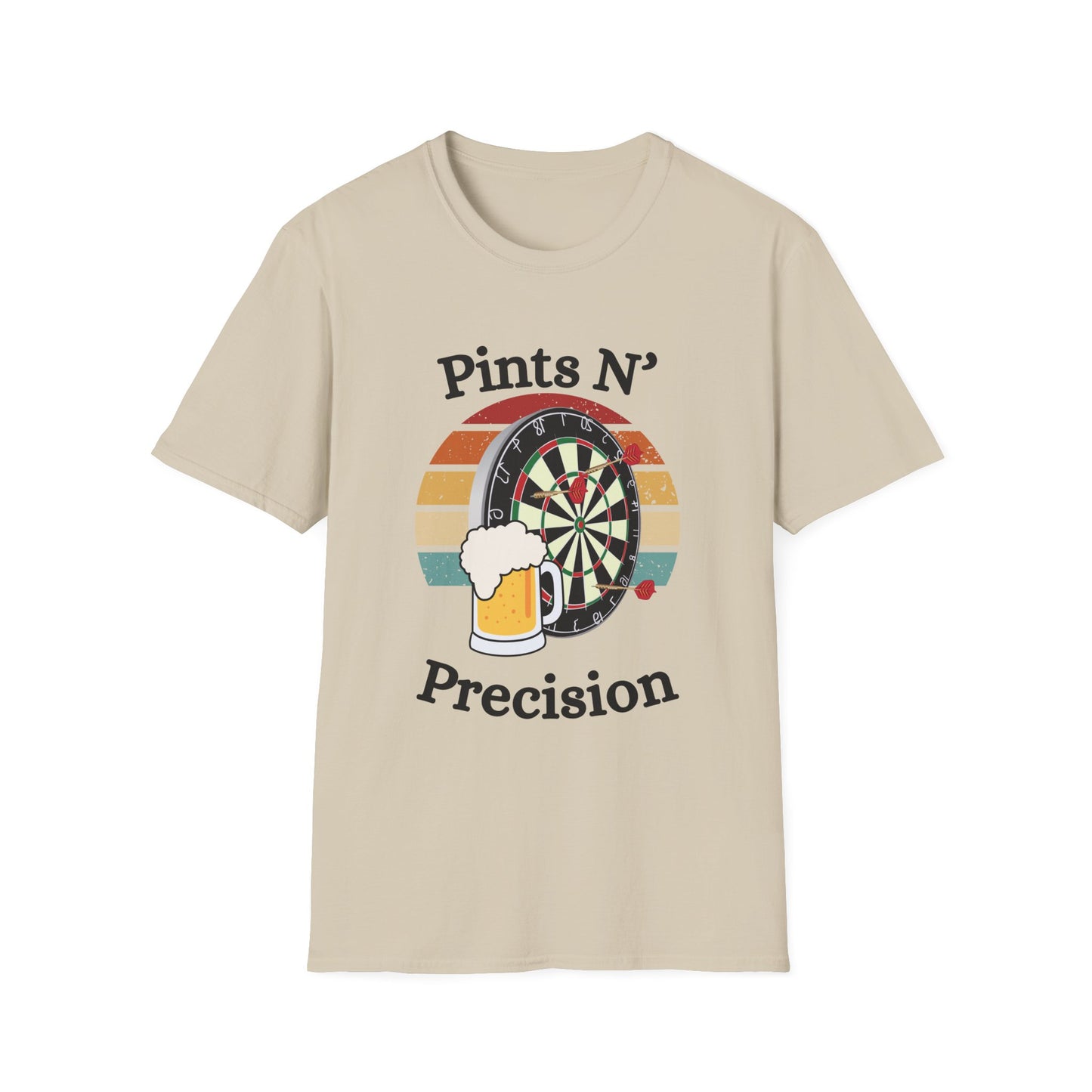 Funny print n' precision Unisex Darts Shirt