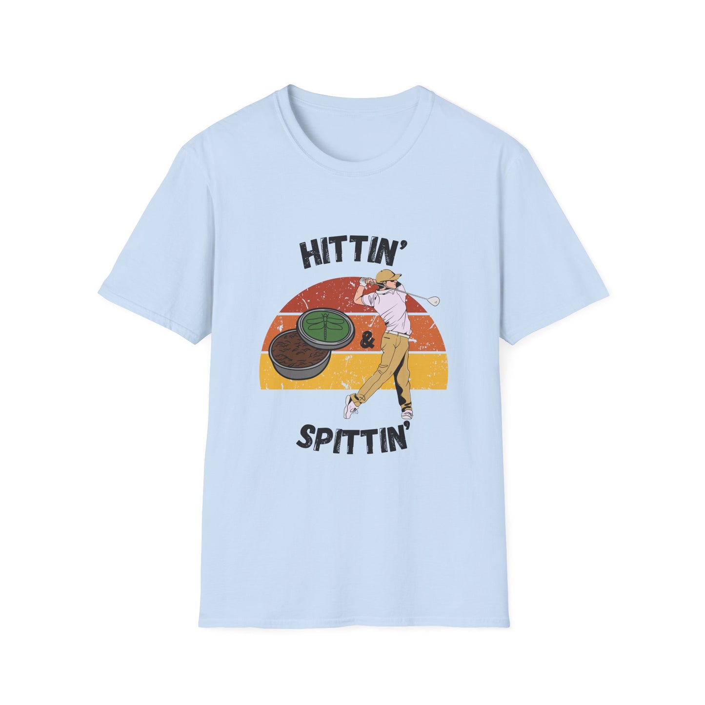 Funny hittin & spittin Unisex Golf Shirt