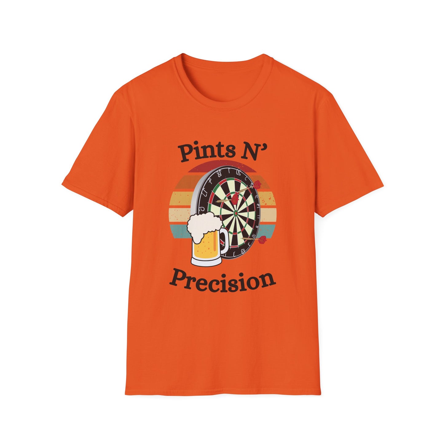 Funny print n' precision Unisex Darts Shirt