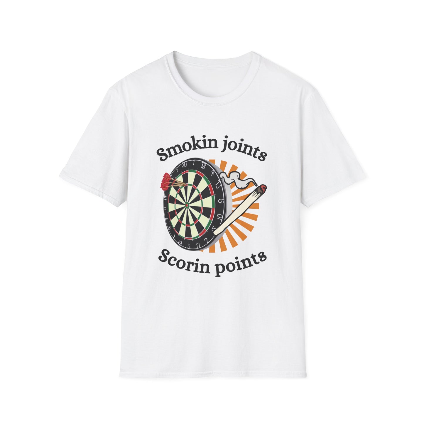 Funny smokin joints scorin points Unisex Darts Shirt