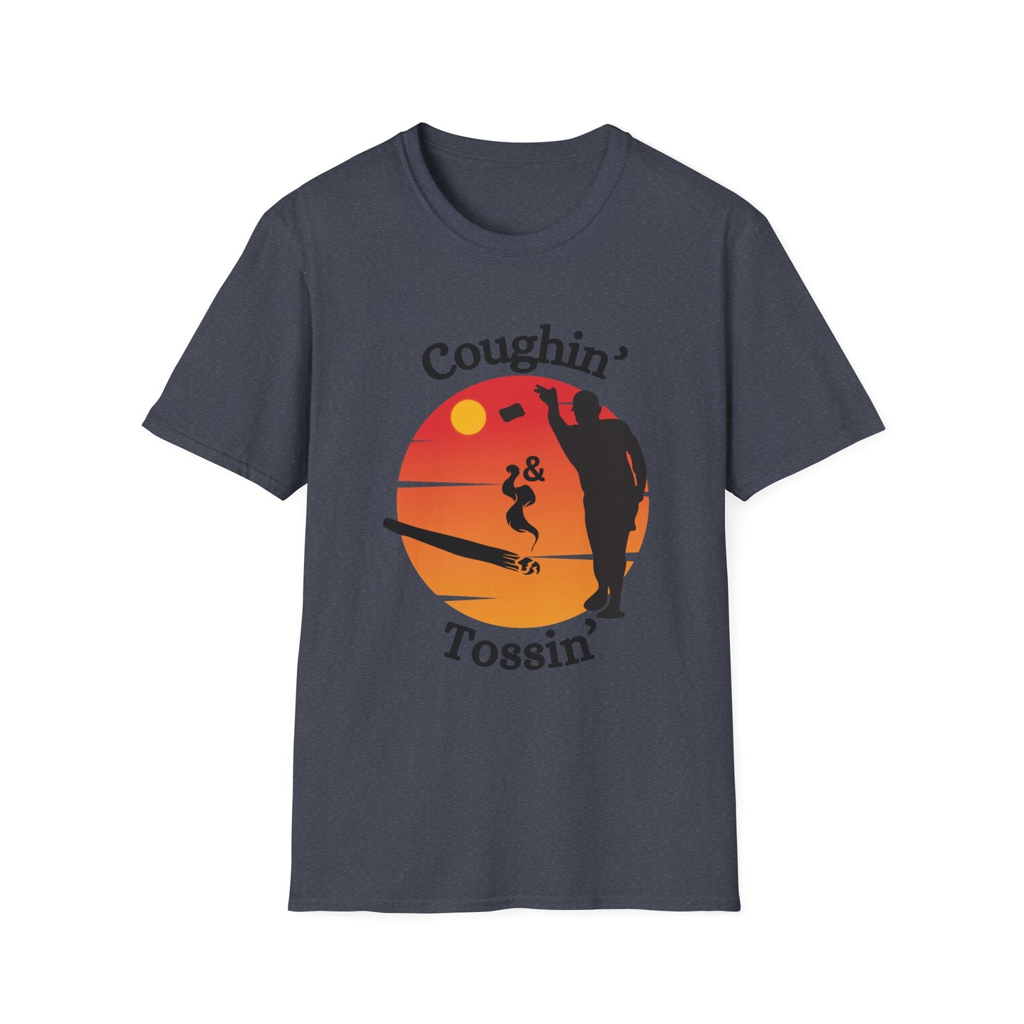 Funny coughin & tossin Unisex Cornhole Shirt