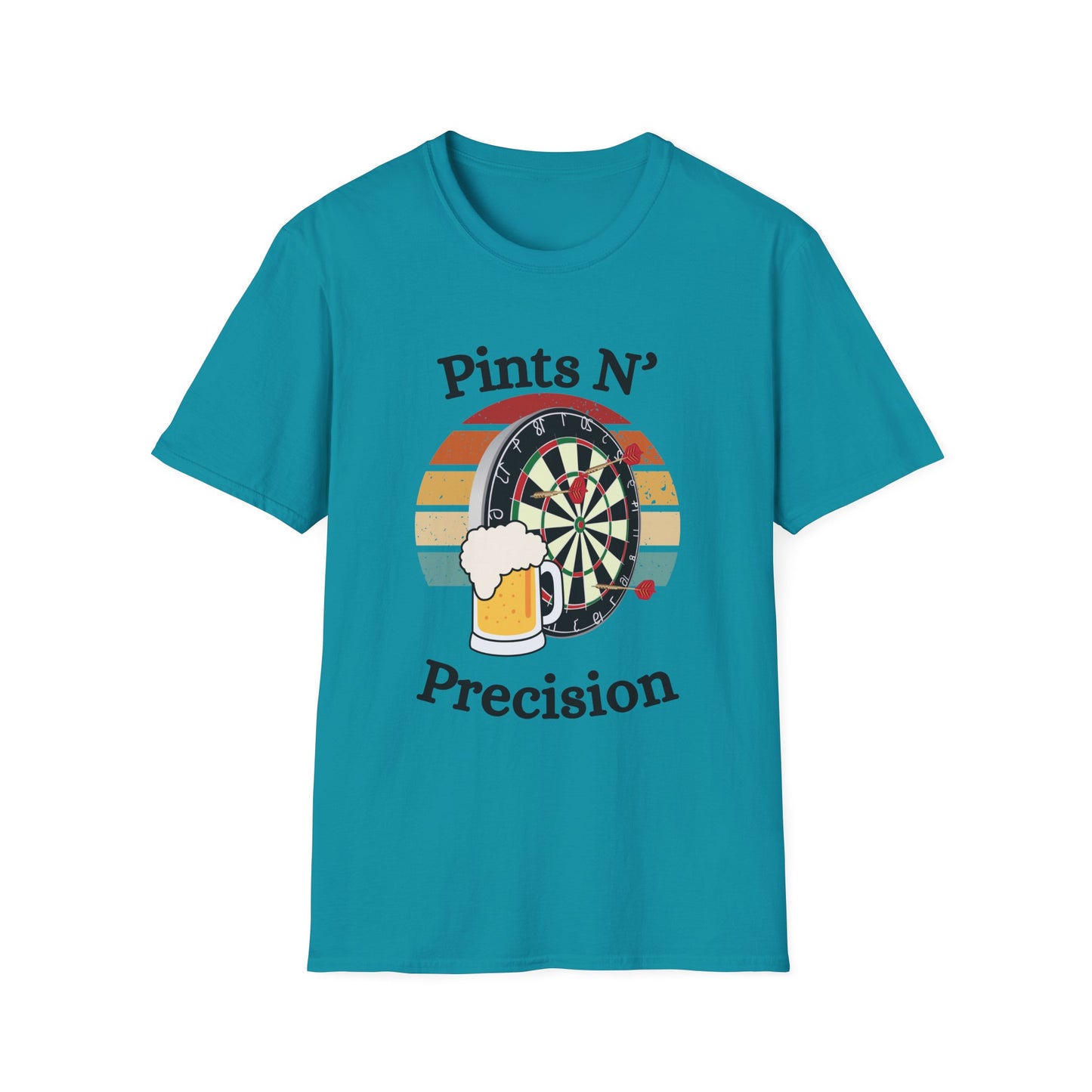 Funny print n' precision Unisex Darts Shirt