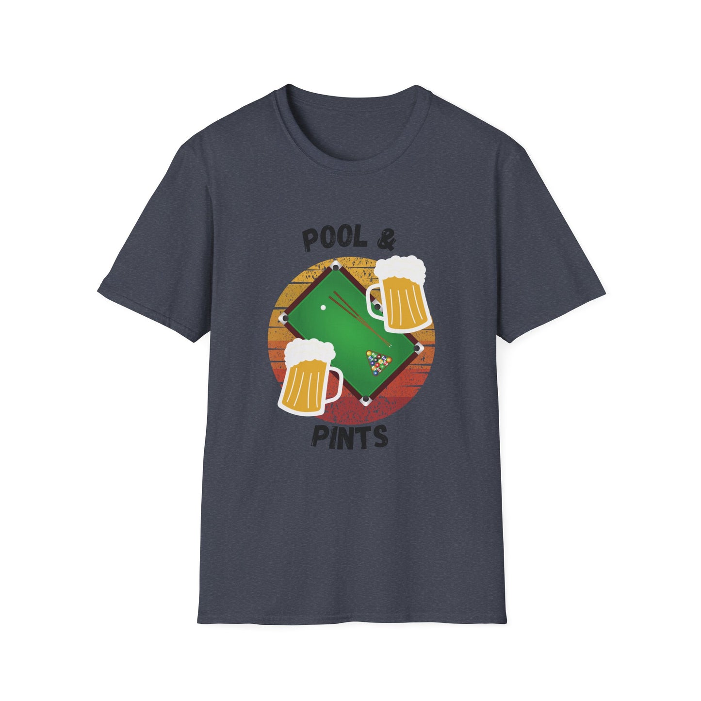 Funny pool & pints Unisex Billiards/Pool Shirt