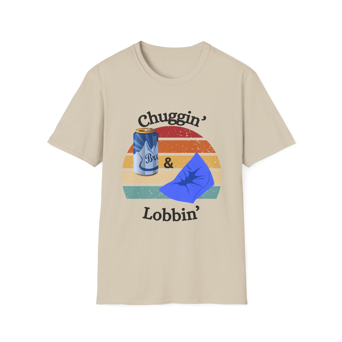 Funny chuggin & lobbin Unisex Cornhole Shirt