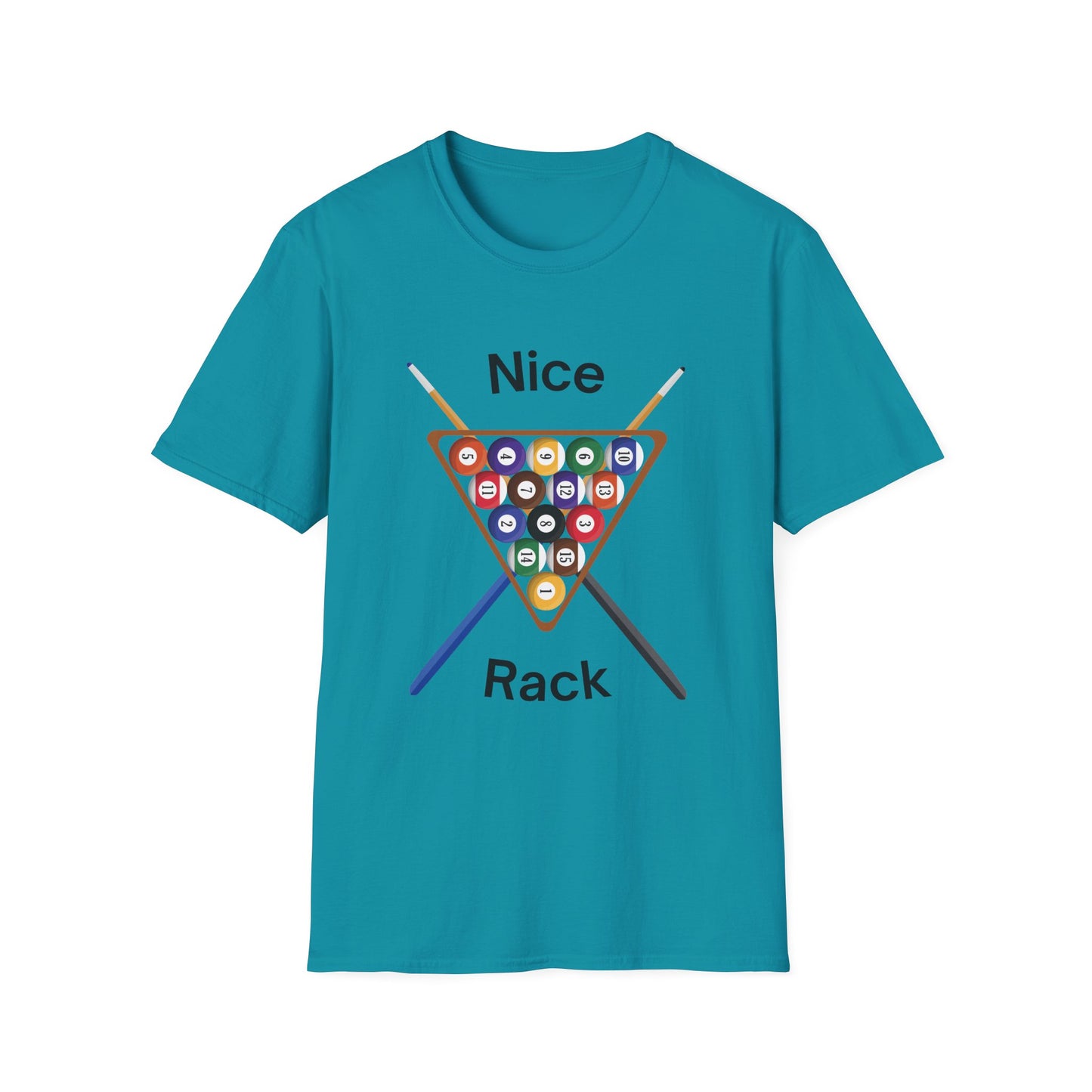 Funny nice rack Unisex Billiards Shirt