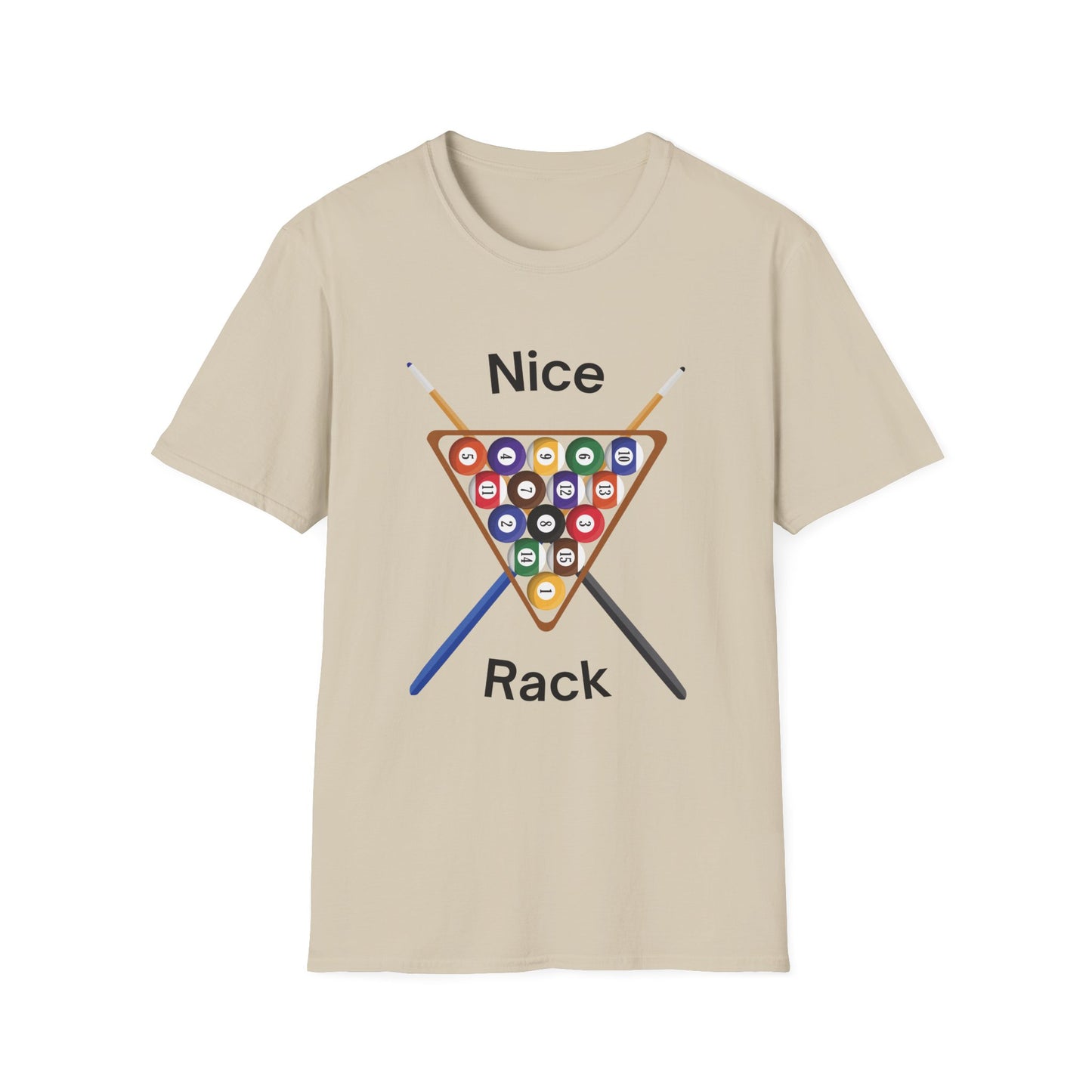 Funny nice rack Unisex Billiards Shirt