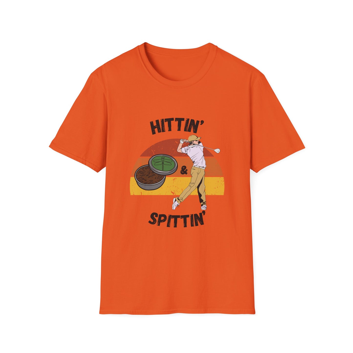 Funny hittin & spittin Unisex Golf Shirt