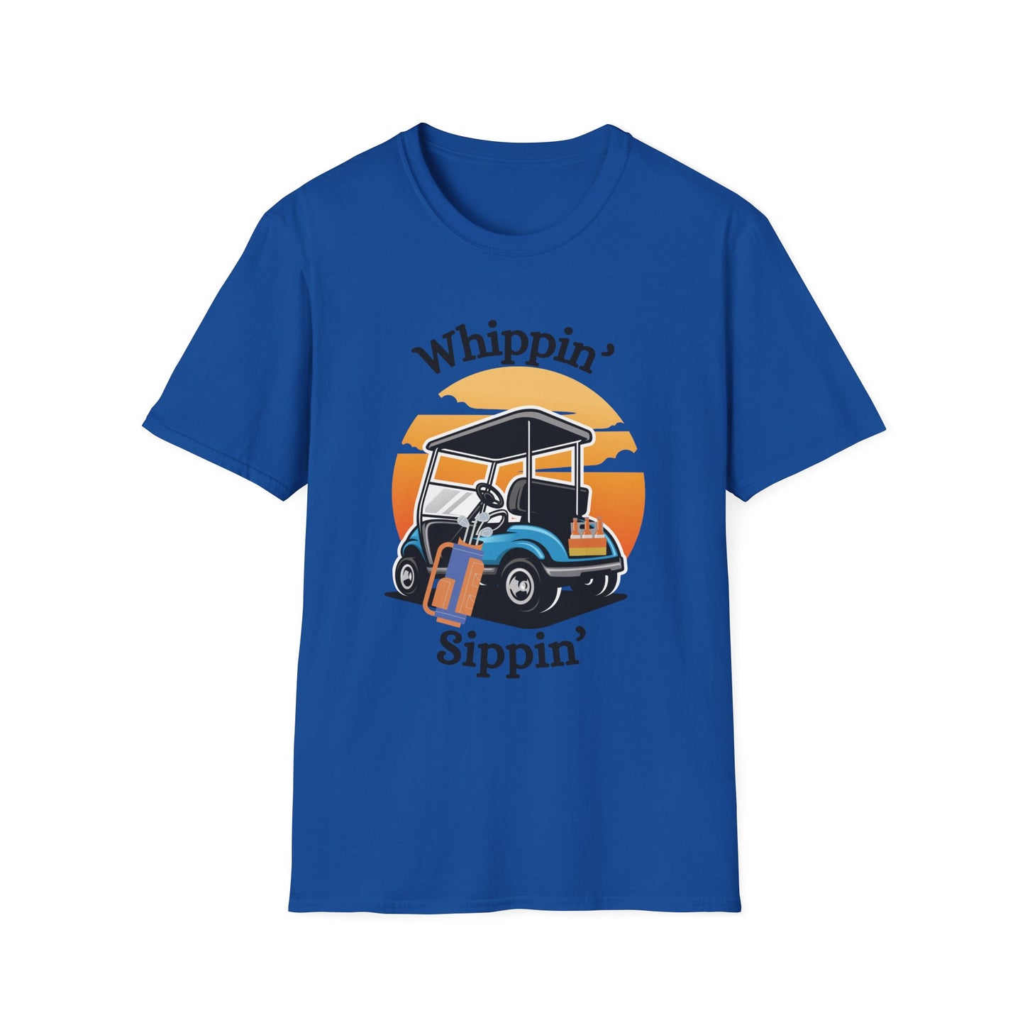 Funny whippin & sippin Unisex Golf Shirt