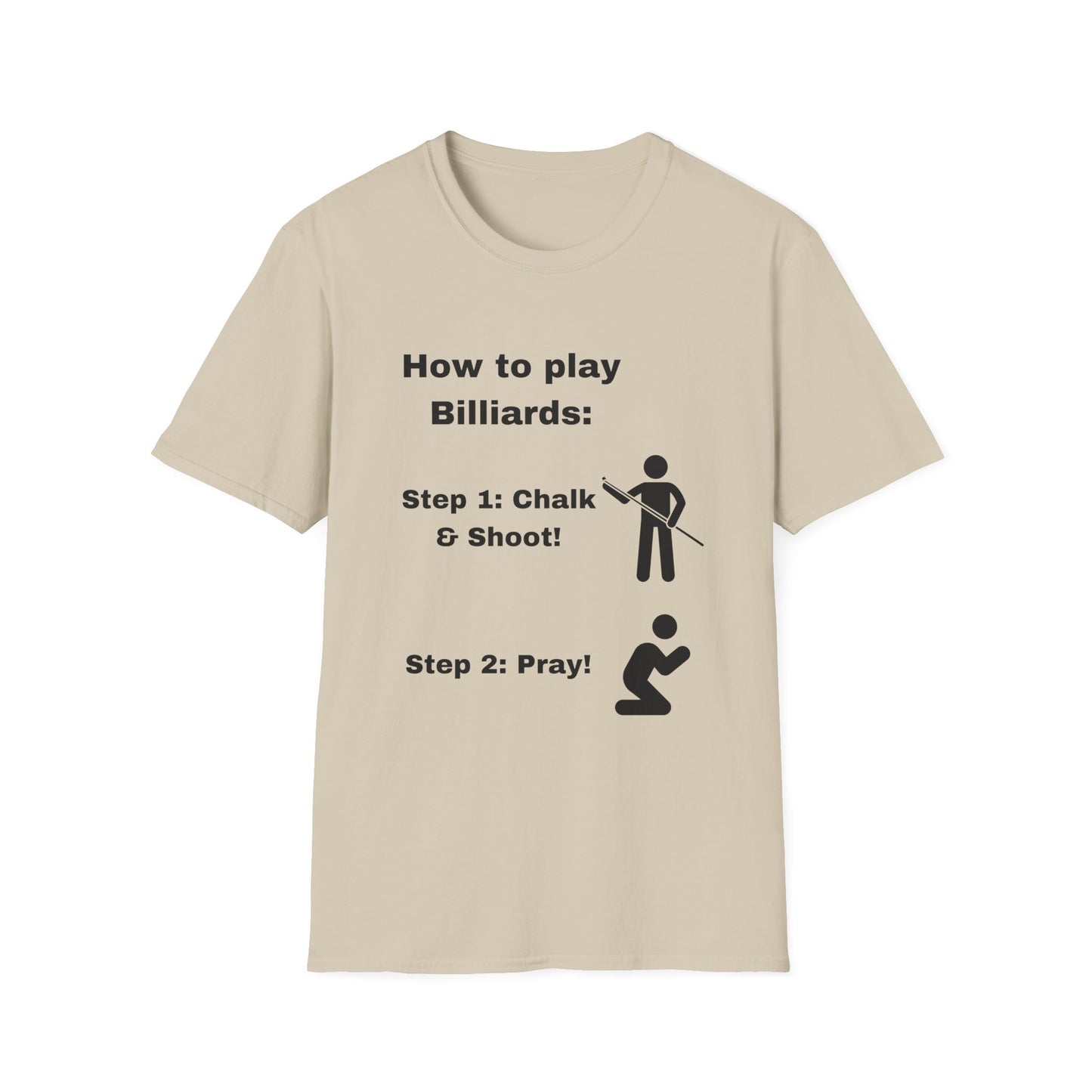 Funny how to play billiards Unisex Billiards/Pool Shirt
