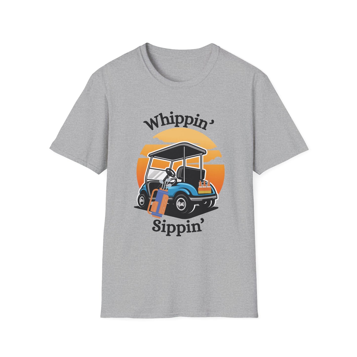 Funny whippin & sippin Unisex Golf Shirt