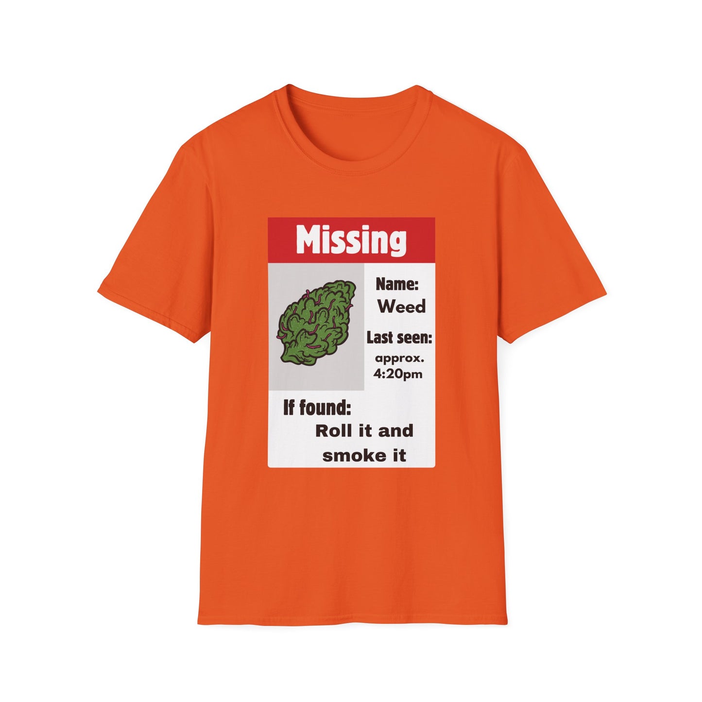 Funny weed wanted Unisex Shirt