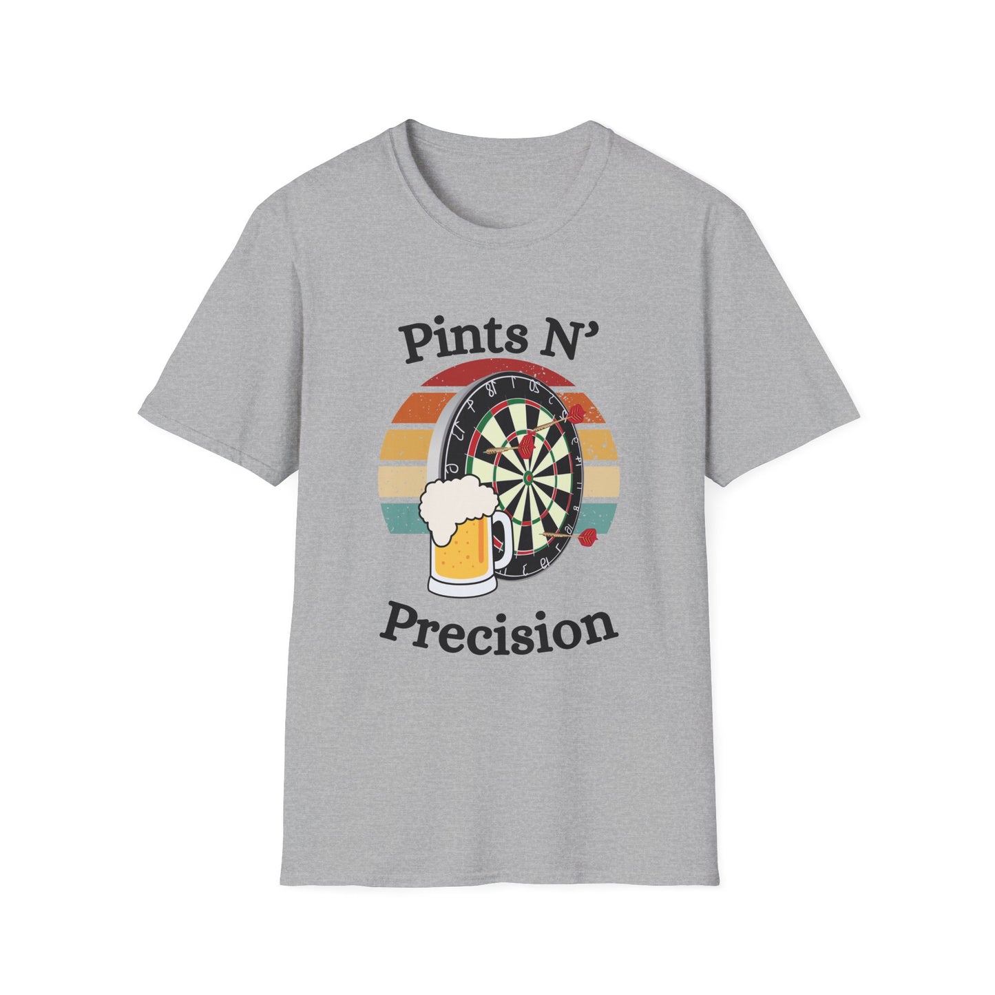 Funny print n' precision Unisex Darts Shirt