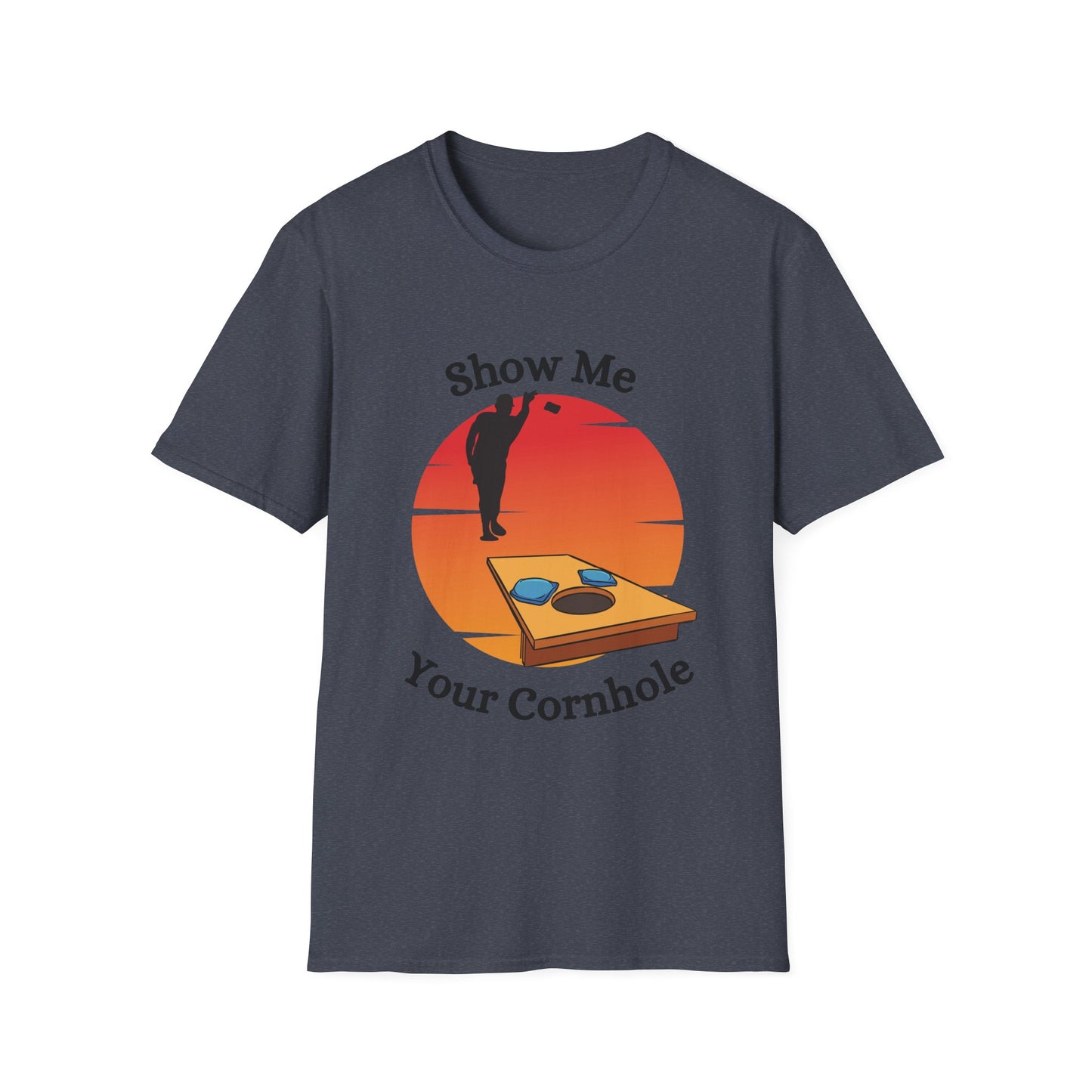 Funny show me your cornhole Unisex Cornhole Shirt