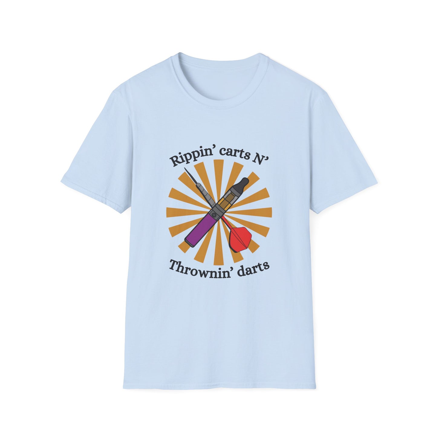 Funny catrs n darts Unisex Darts Shirt