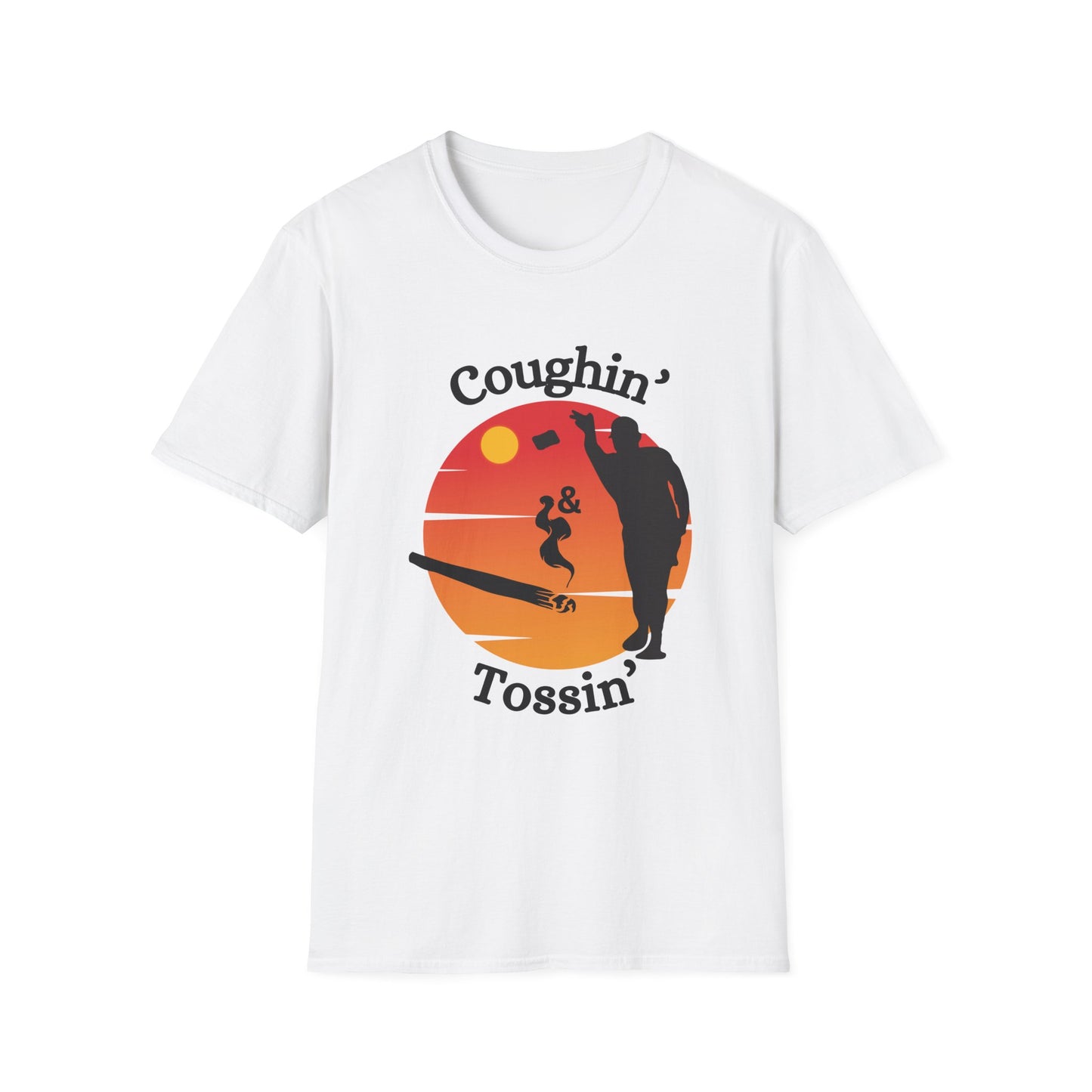 Funny coughin & tossin Unisex Cornhole Shirt