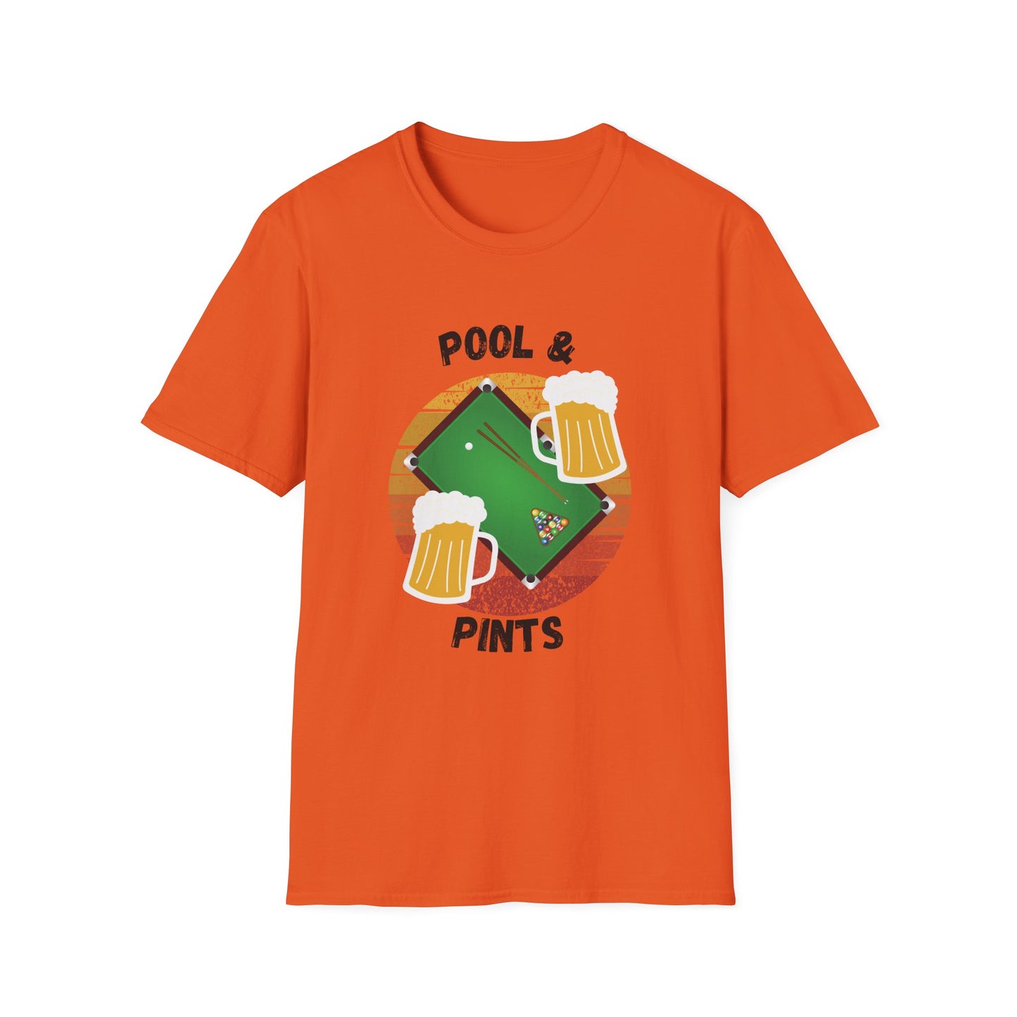 Funny pool & pints Unisex Billiards/Pool Shirt
