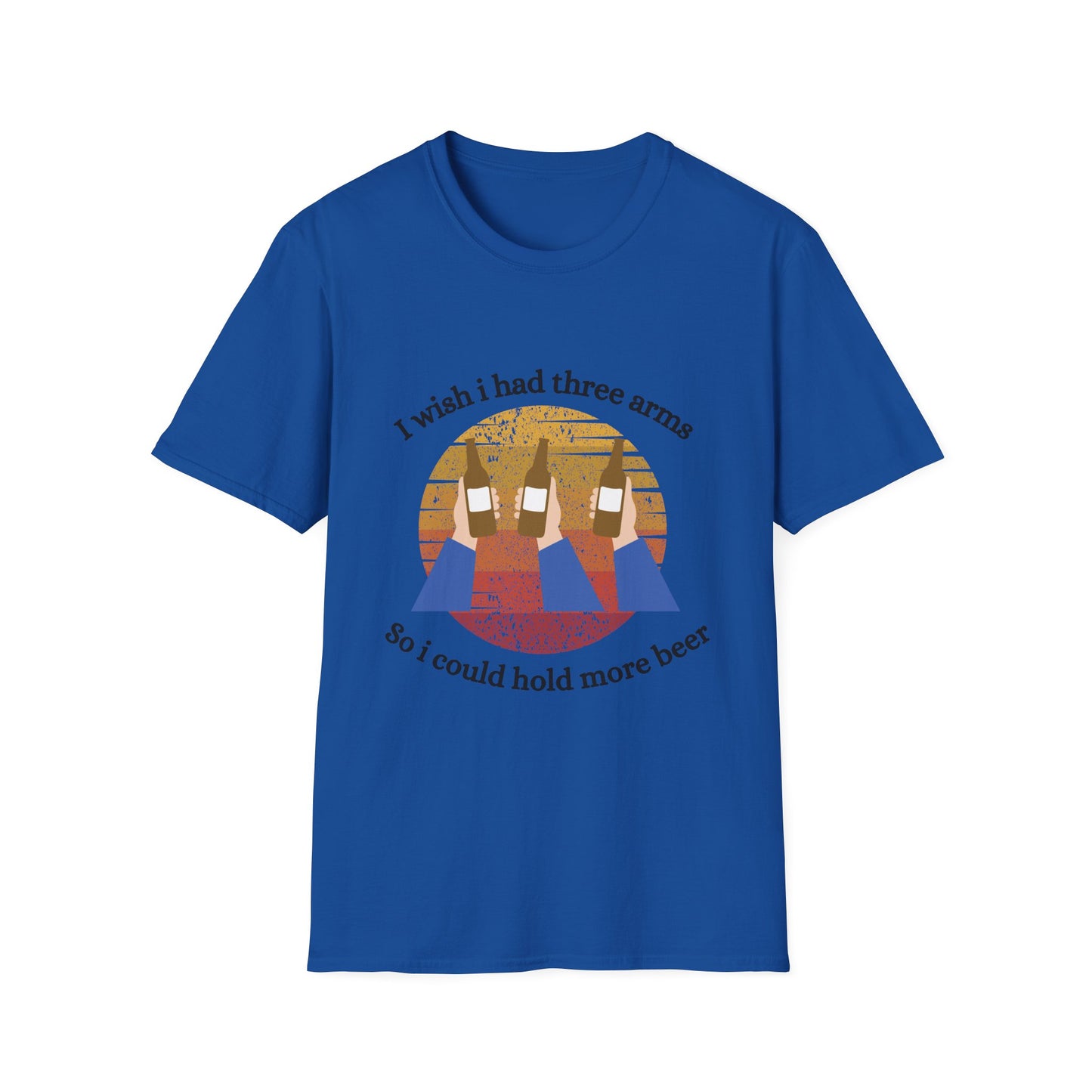 Funny wish I had three arms Unisex Shirt