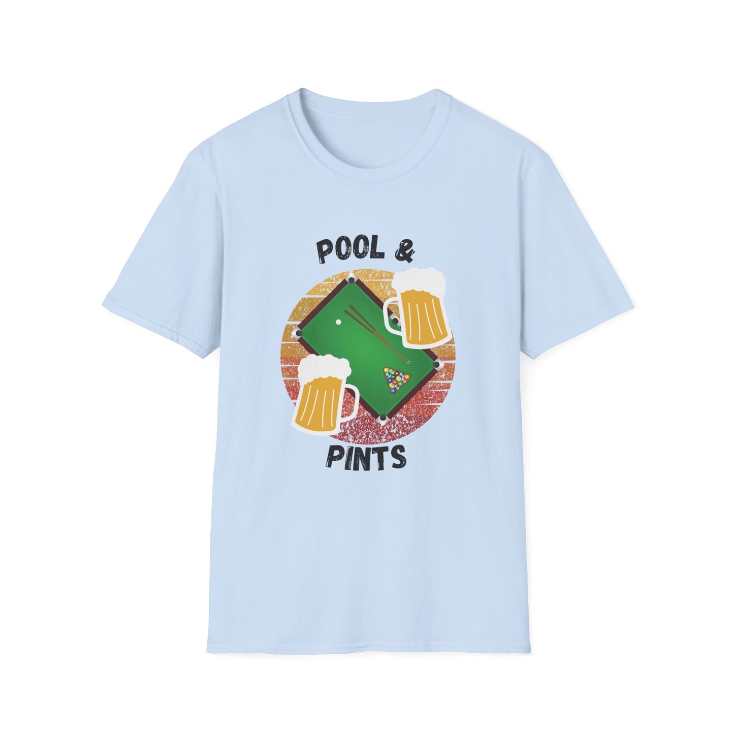 Funny pool & pints Unisex Billiards/Pool Shirt