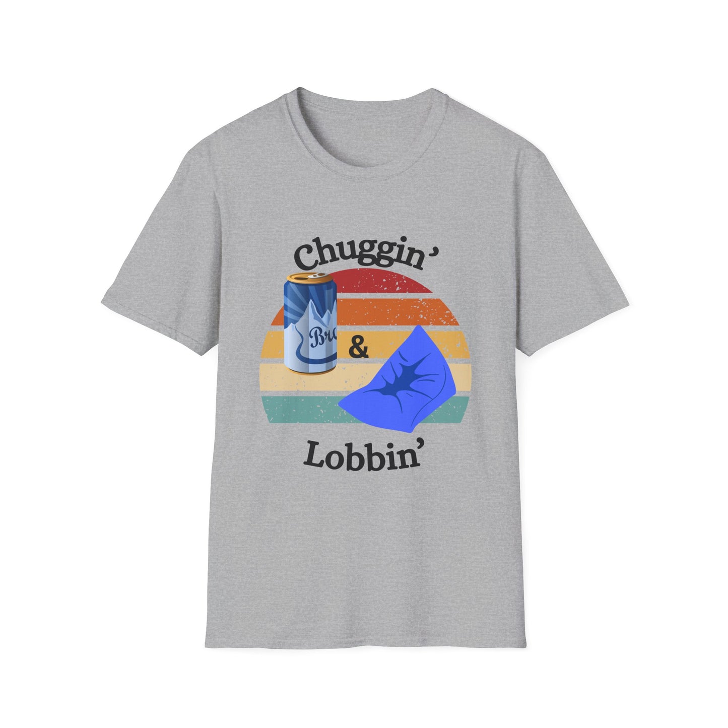 Funny chuggin & lobbin Unisex Cornhole Shirt