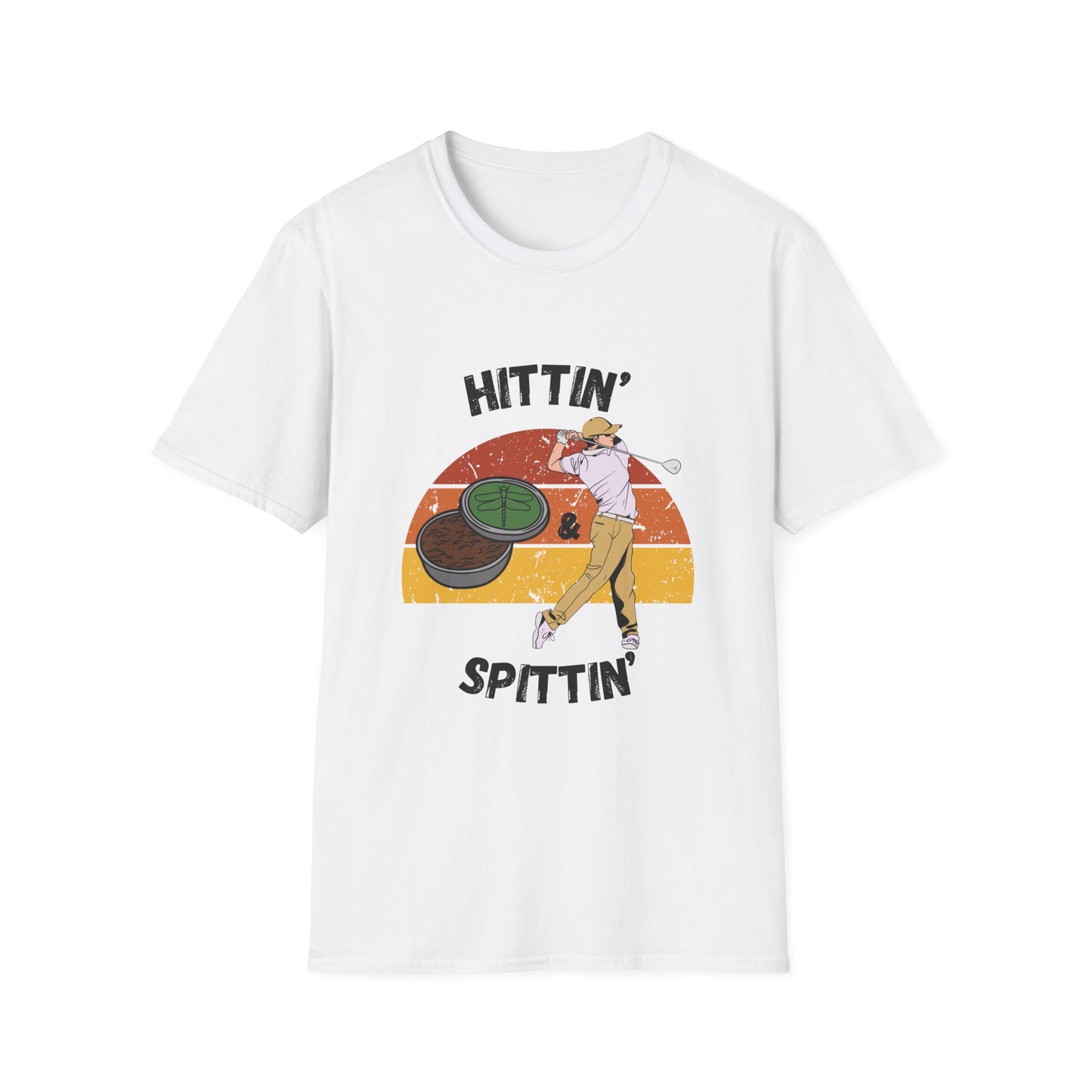 Funny hittin & spittin Unisex Golf Shirt