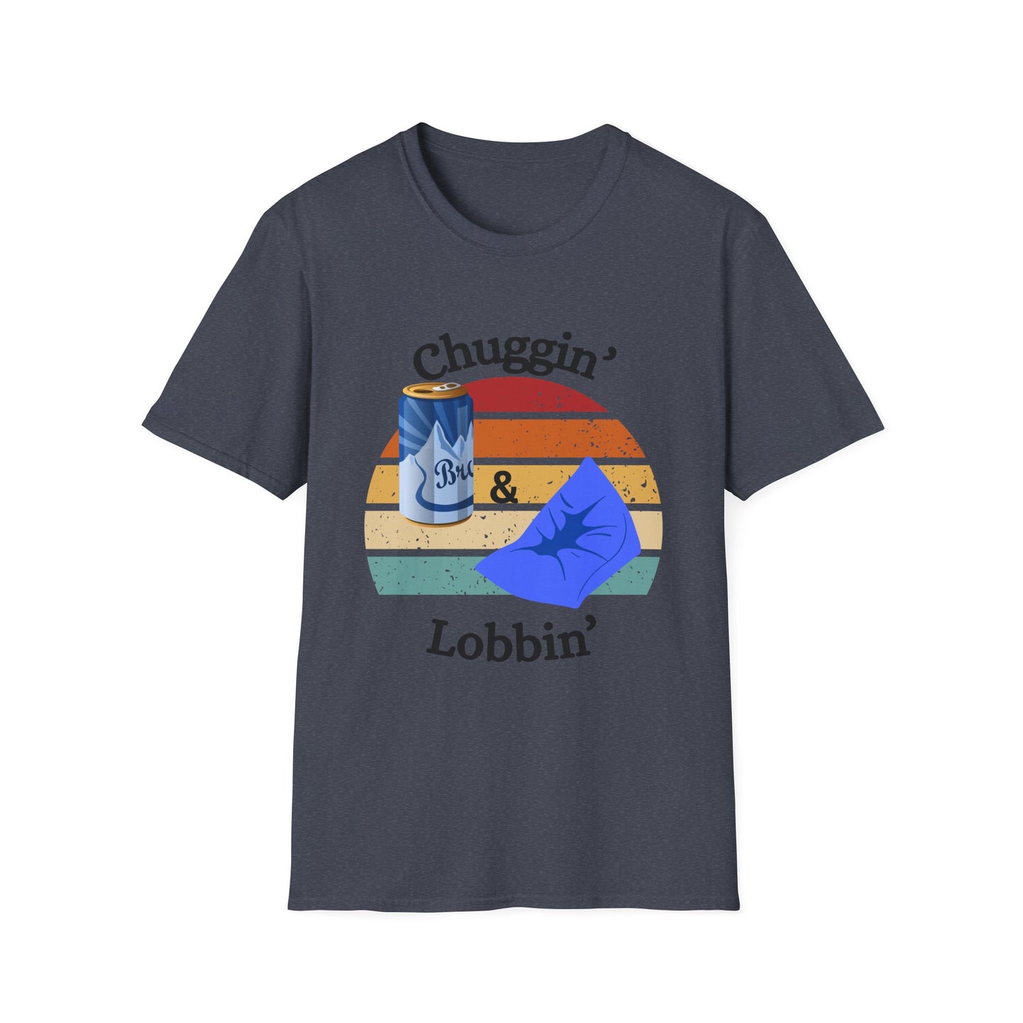 Funny chuggin & lobbin Unisex Cornhole Shirt