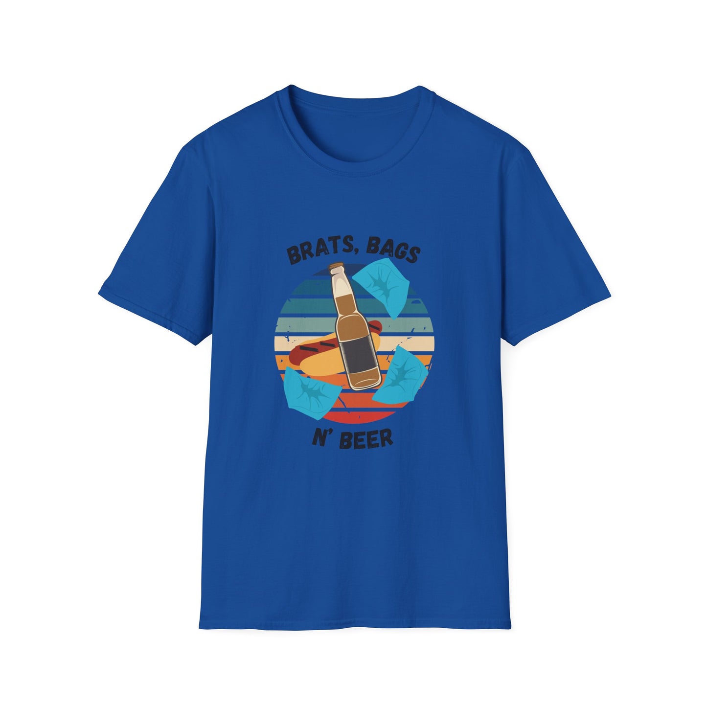 Funny brats bags n beer Unisex Cornhole Shirt