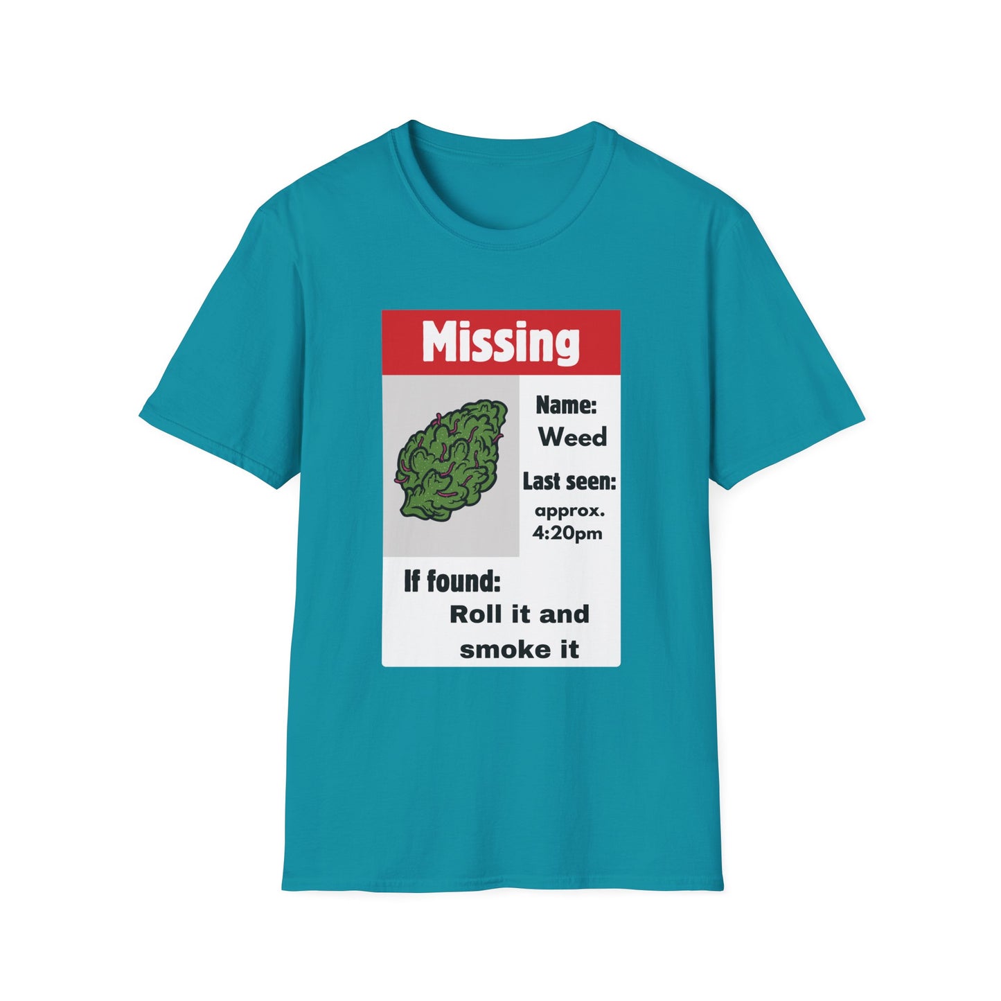 Funny weed wanted Unisex Shirt