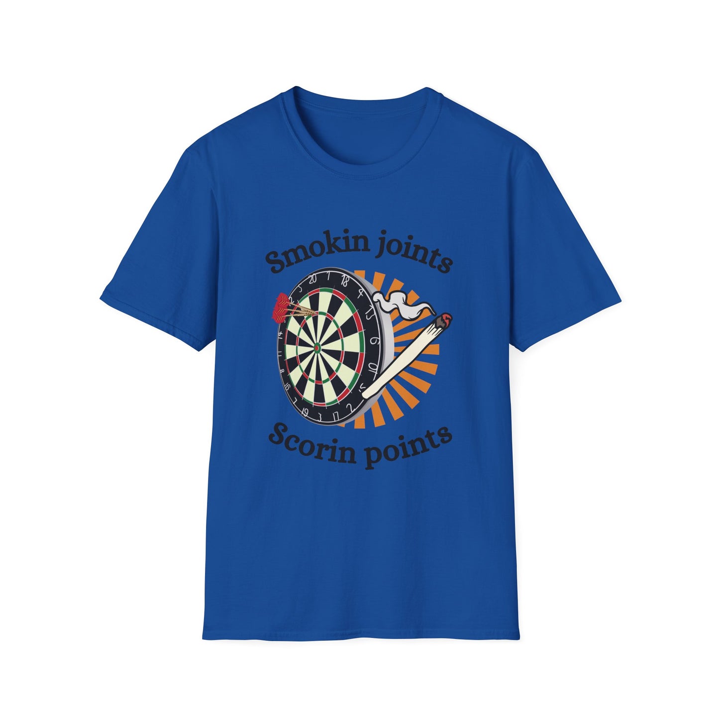 Funny smokin joints scorin points Unisex Darts Shirt