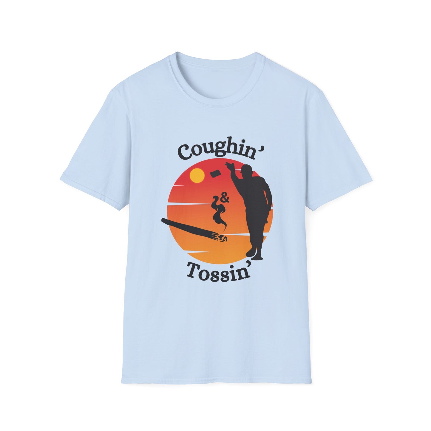 Funny coughin & tossin Unisex Cornhole Shirt
