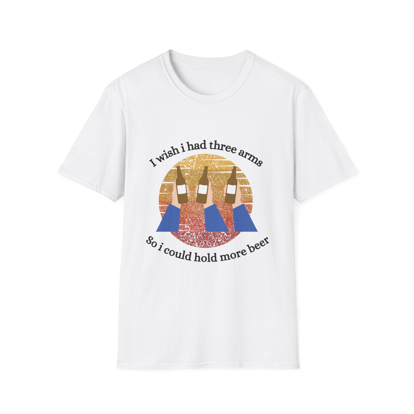 Funny wish I had three arms Unisex Shirt