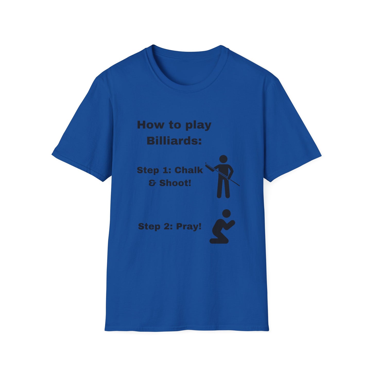 Funny how to play billiards Unisex Billiards/Pool Shirt