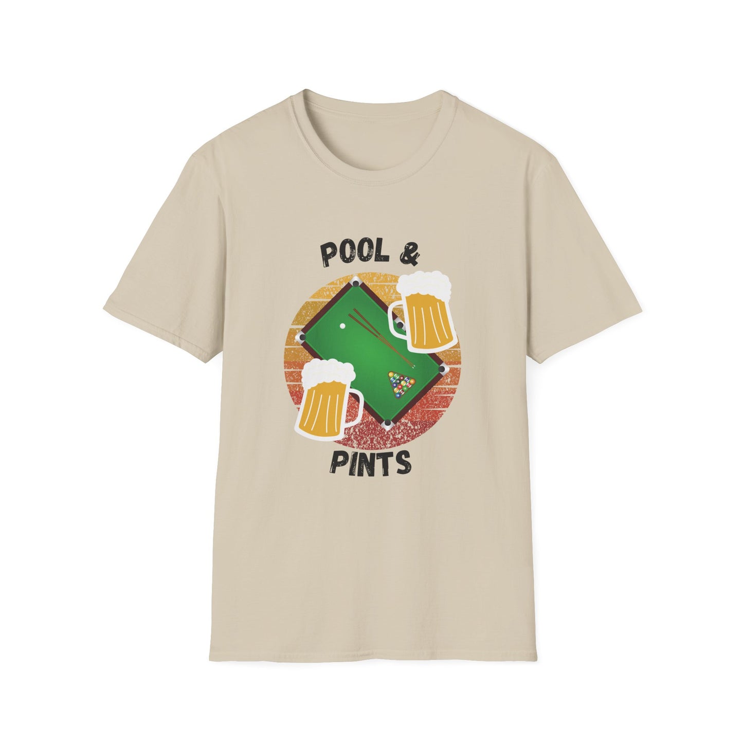 Funny pool & pints Unisex Billiards/Pool Shirt