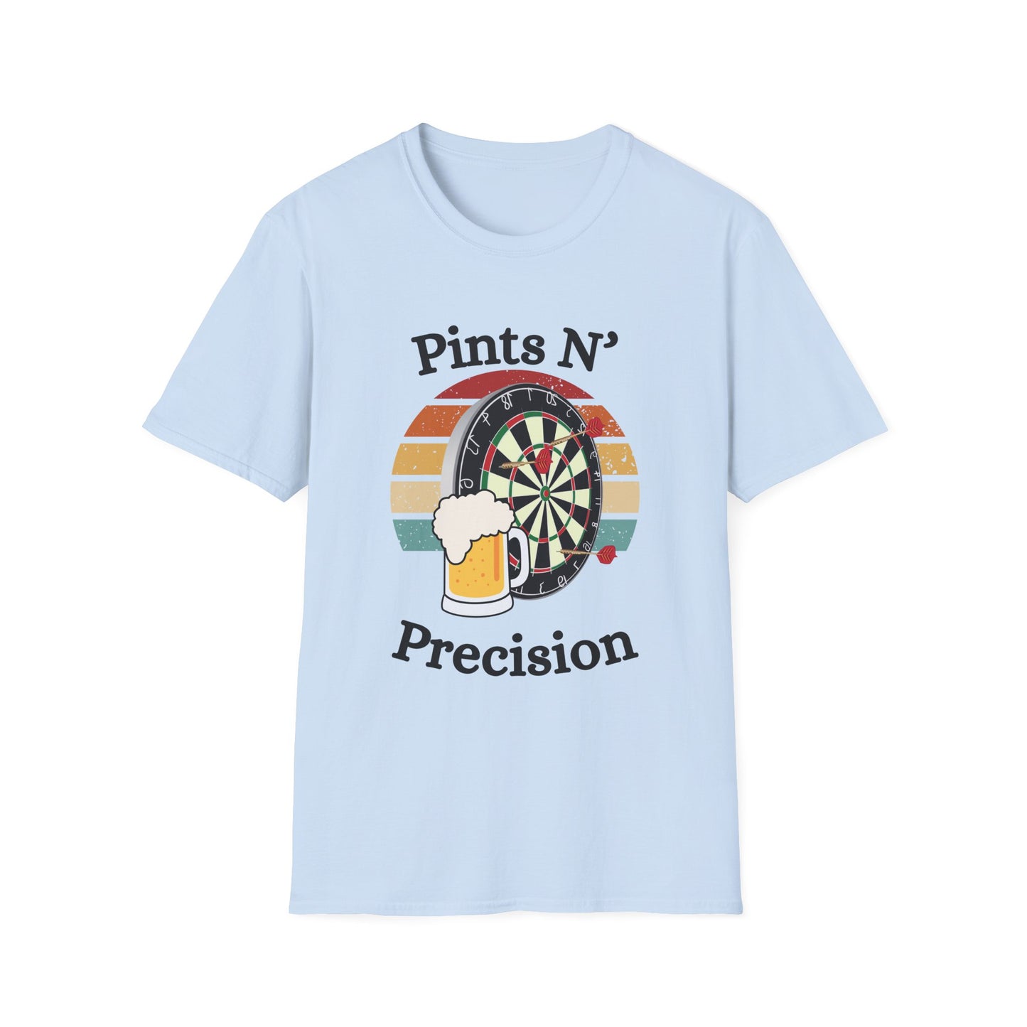 Funny print n' precision Unisex Darts Shirt