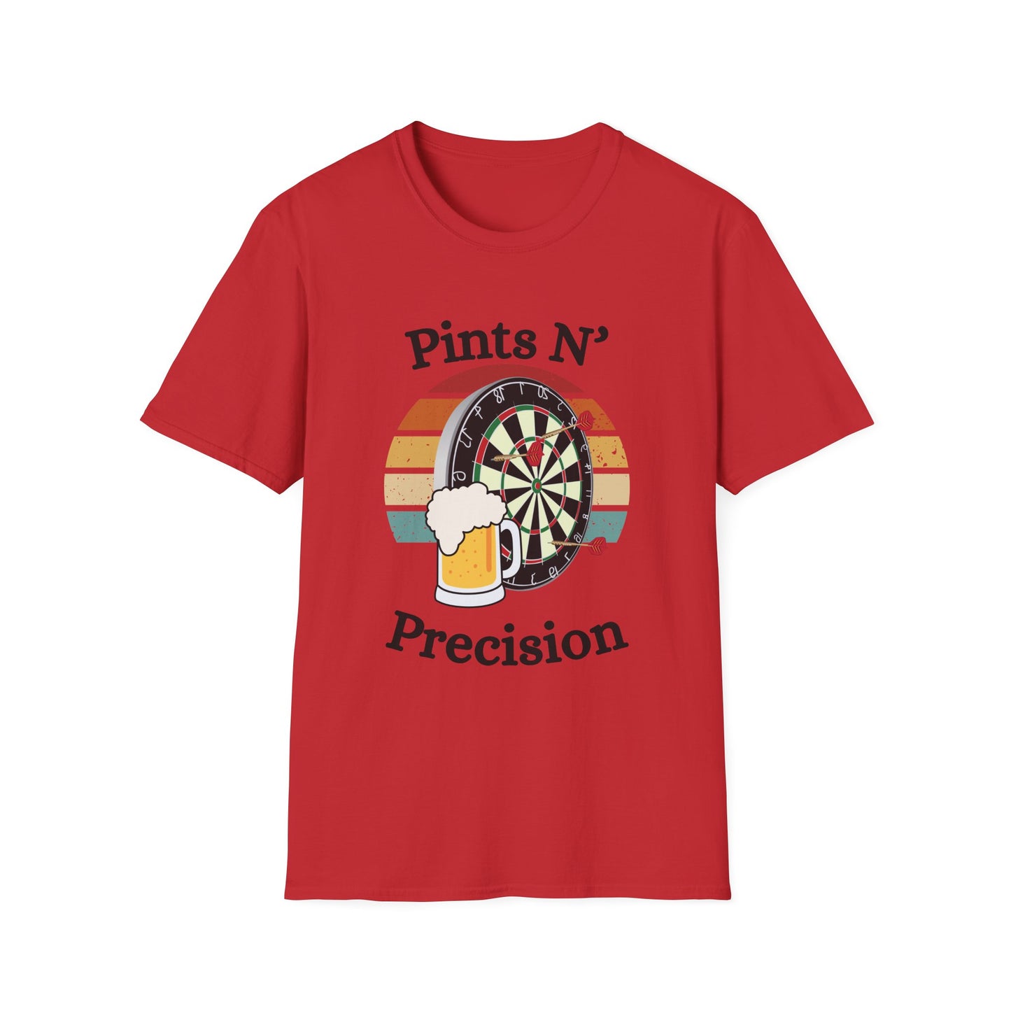 Funny print n' precision Unisex Darts Shirt
