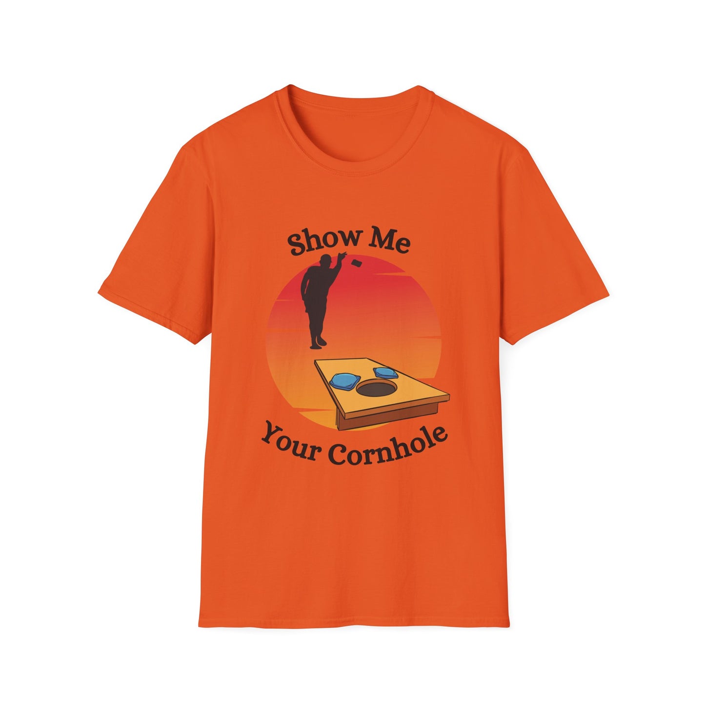 Funny show me your cornhole Unisex Cornhole Shirt