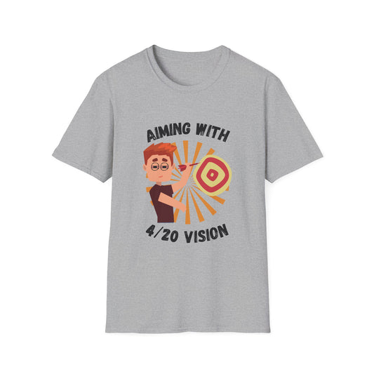 Funny aiming with 420 vision Unisex darts Shirt