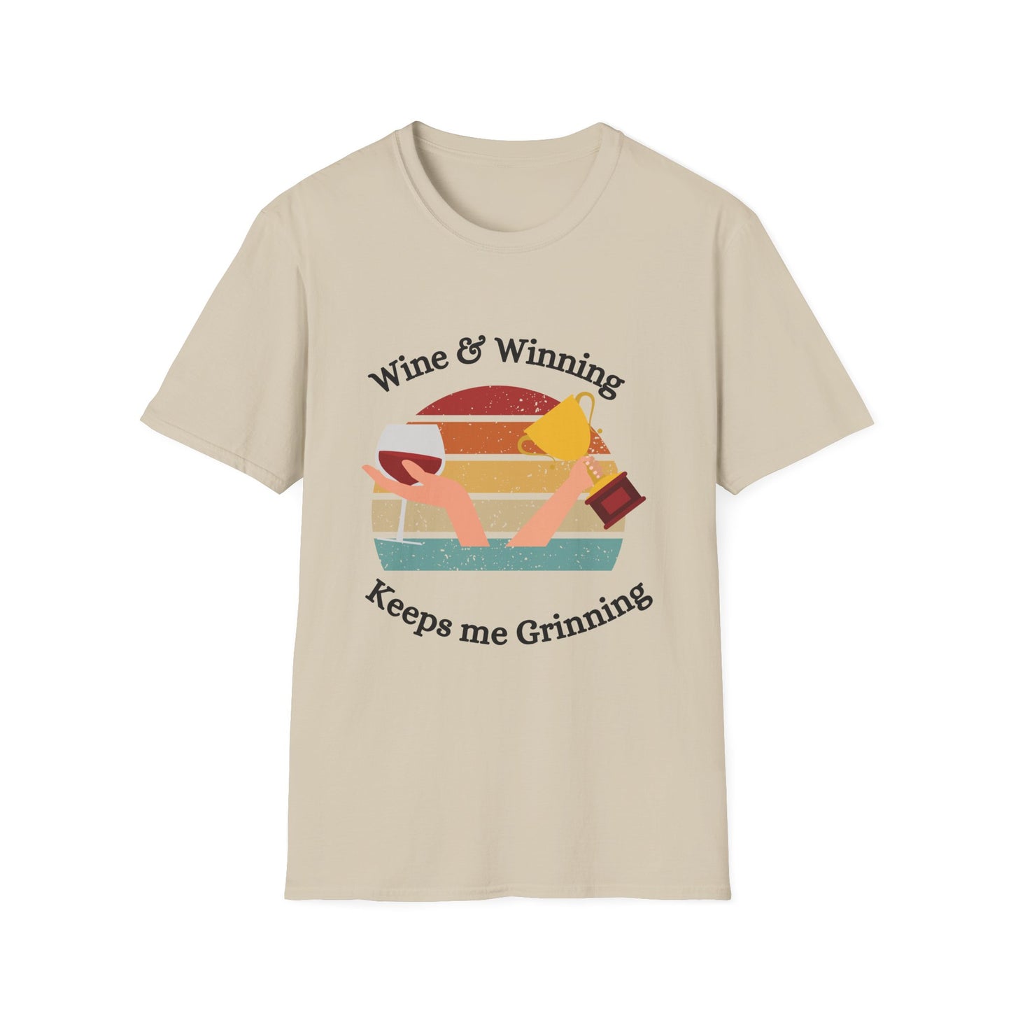 Funny wine & winning Unisex Shirt