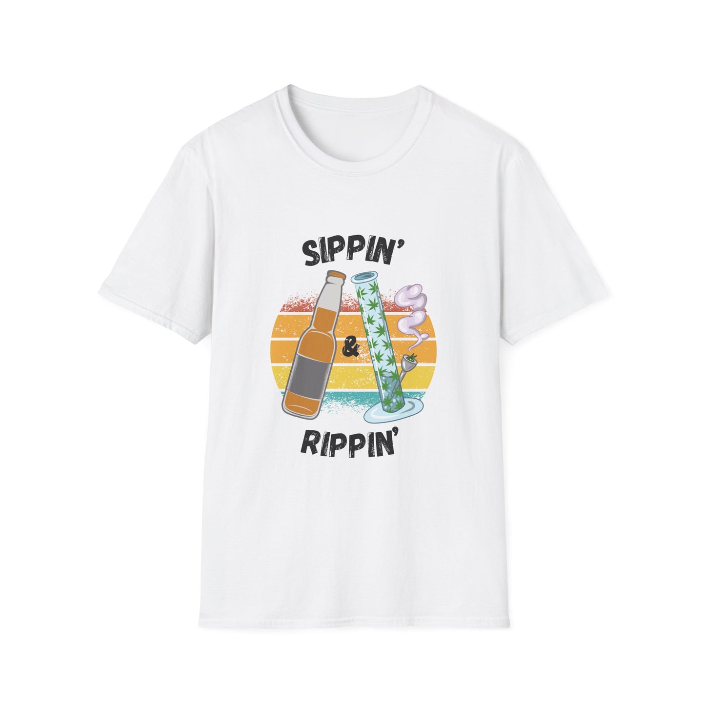 Funny sippin & rippin Unisex Shirt