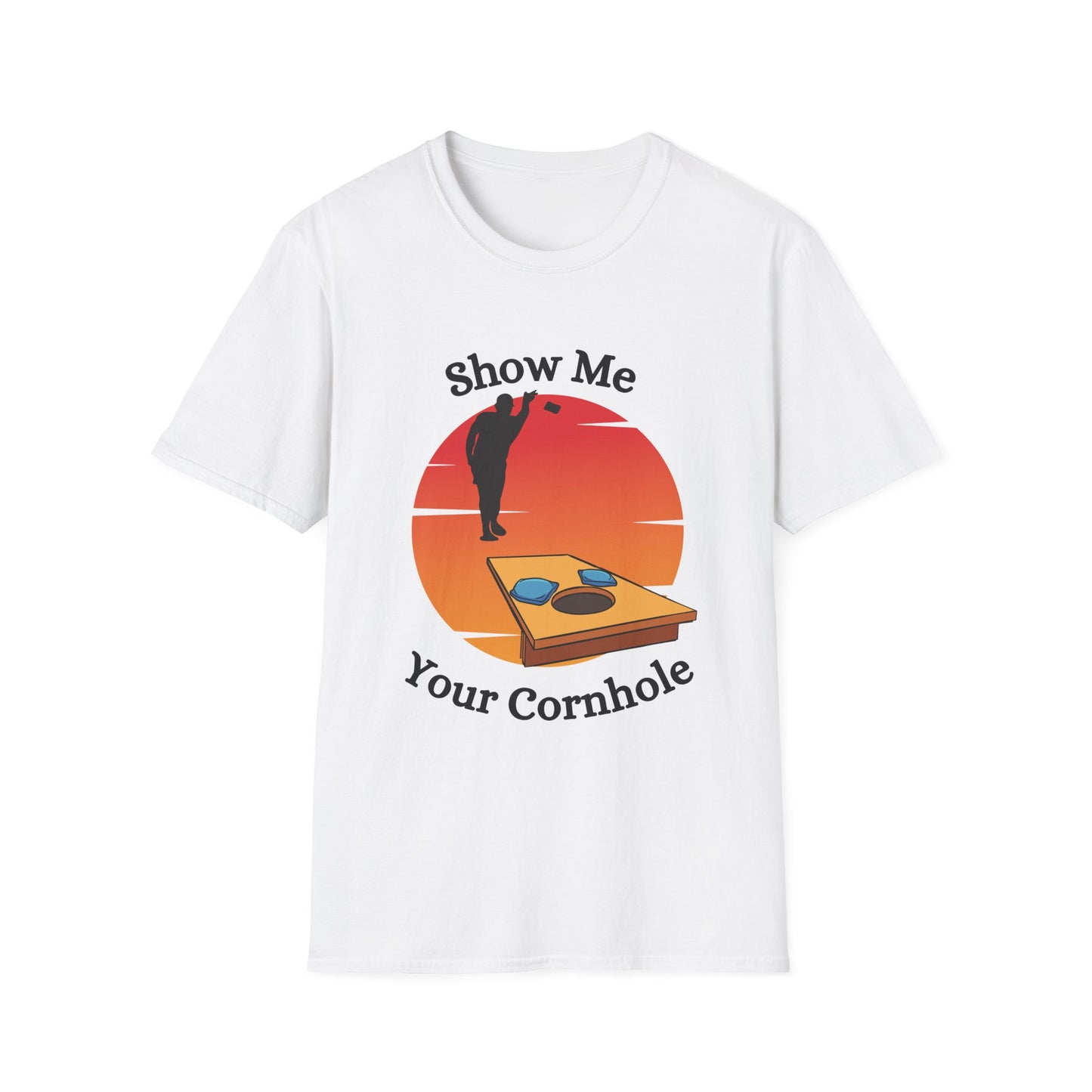 Funny show me your cornhole Unisex Cornhole Shirt