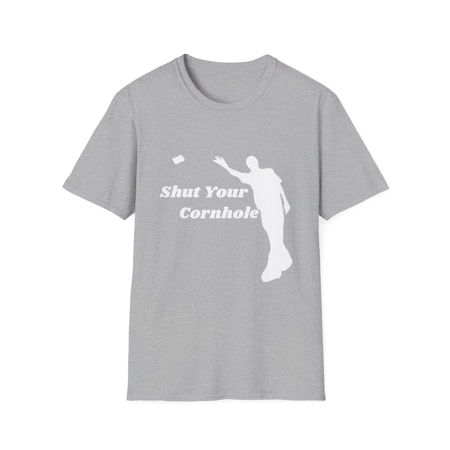 Funny shut your cornhole Unisex Cornhole Shirt