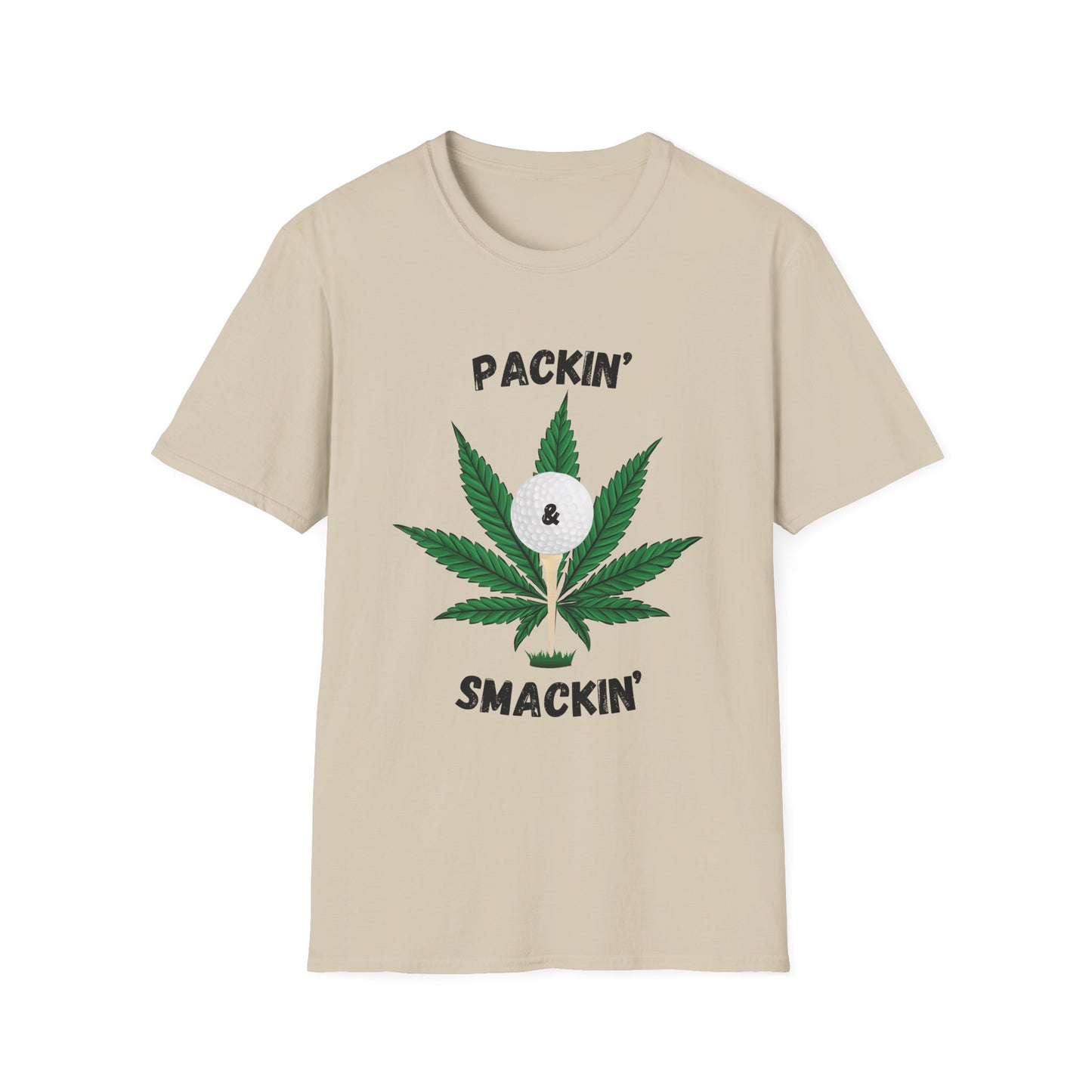 Funny packin & smackin Unisex Golf Shirt